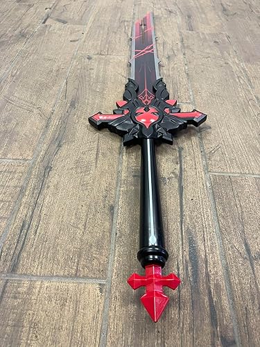 Miniatura 5 de Fantasía Estilo Genshin Metal Espada Cosplay Anime Espada Cetro Blade Disfraz