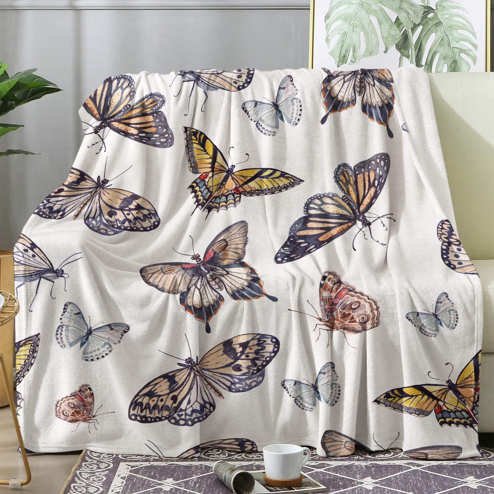 Plaid lit hiver BUKITA pour des soirées cocooning sur le canapé
