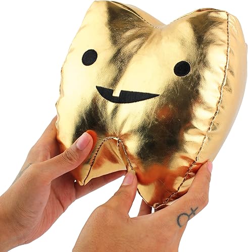 Miniatura 5 de I Heart Guts Gold Dooth  Peluche de vinilo metálico  Juguete coleccionable de diseño de 7 pulgadas