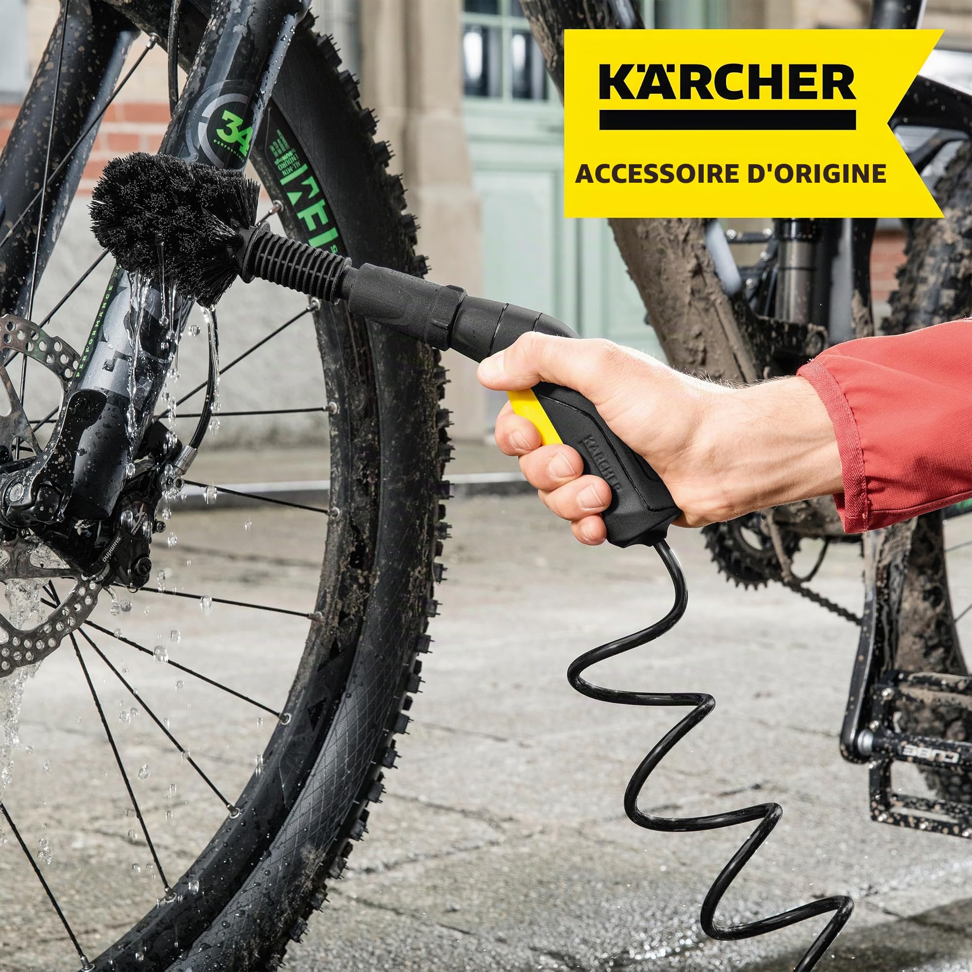 Kärcher OC 3 Adventure Box Boîte d'accessoires, avec brosse universelle et tuyau d'aspiration