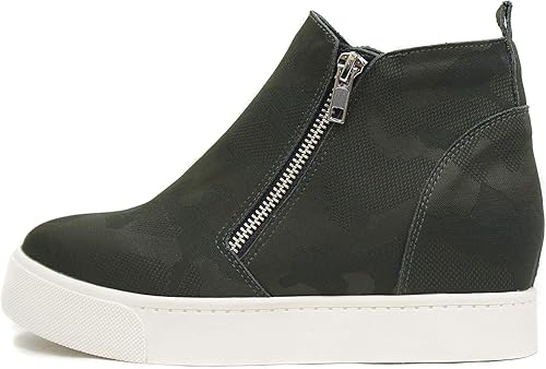 Amazon Soda Taylor 隠しウェッジブーティー ファッションスニーカーシューズ サイドジッパー Us サイズ 10 ブーツ ブーティ Amazon Soda Taylor 隠しウェッジブーティー ファッションスニーカーシューズ サイドジッパー Us サイズ 10 ブーツ ブーティ