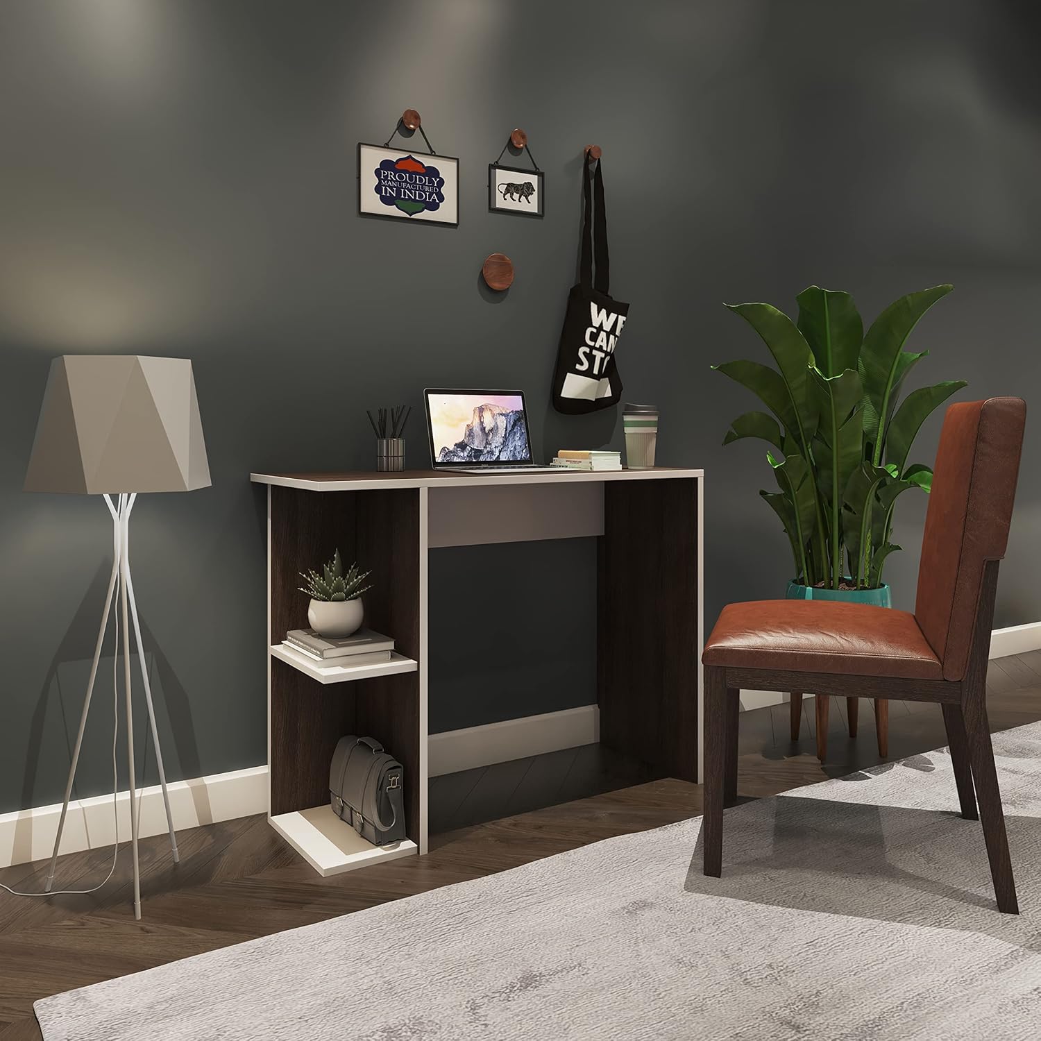 Furnifry Multipurpose Work Desk for Home Office/Space Saving Laptop