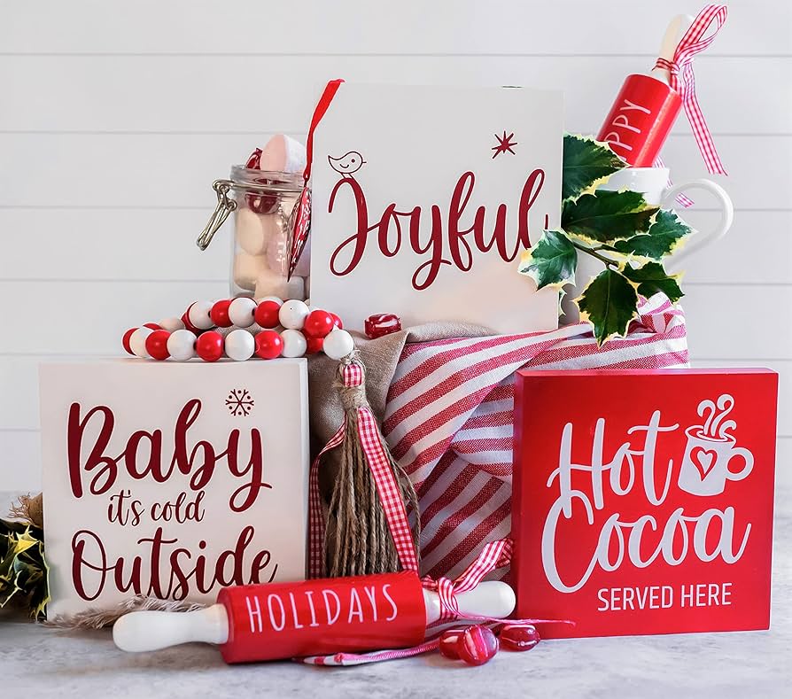 Amazon com farmhouse christmas decor Clearance