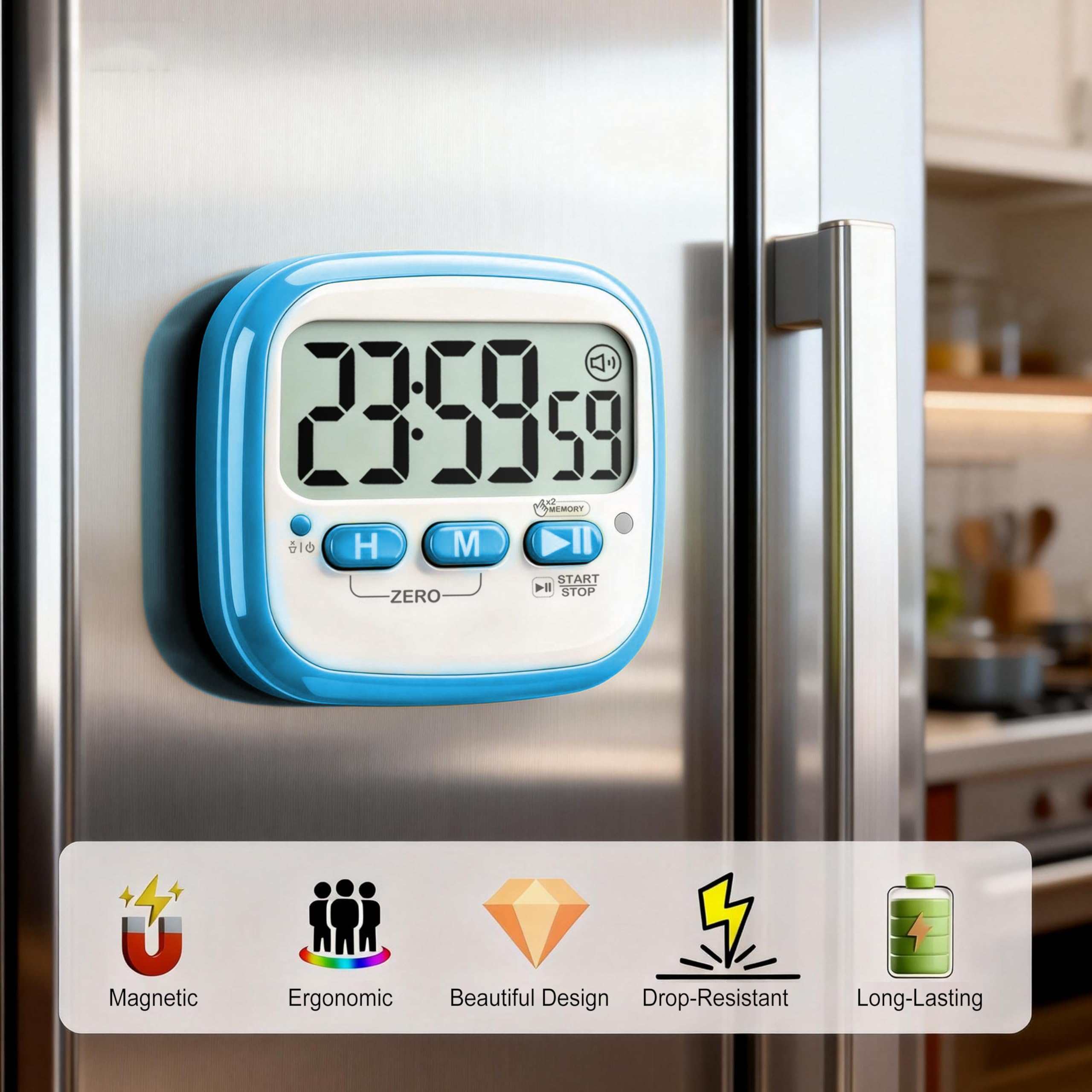 Snapklik.com : Antonki 2 Pack Classroom Timers For Kids Teachers ...