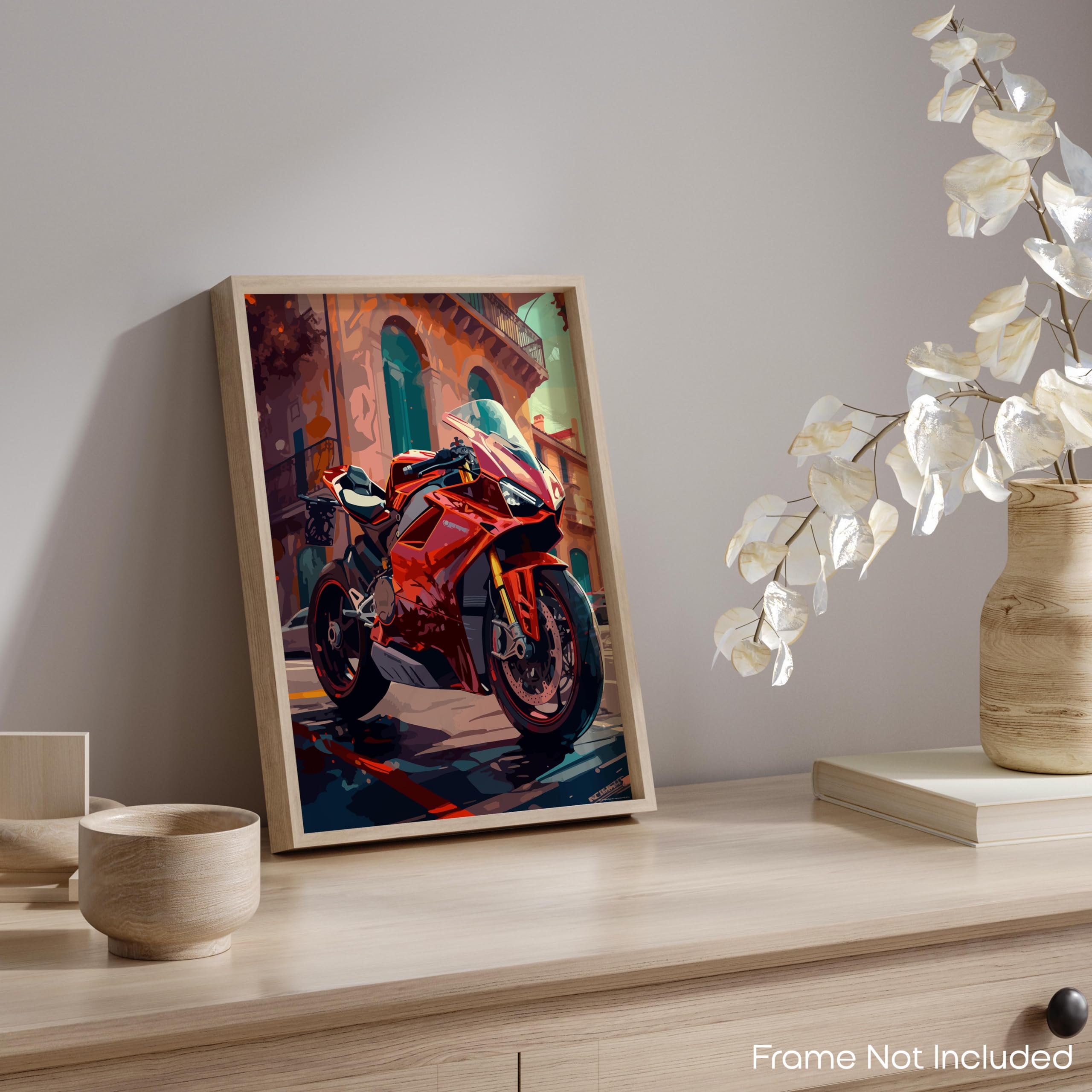 Amazon.com: Inspirational Wall Art Co. - Electric | Ducati