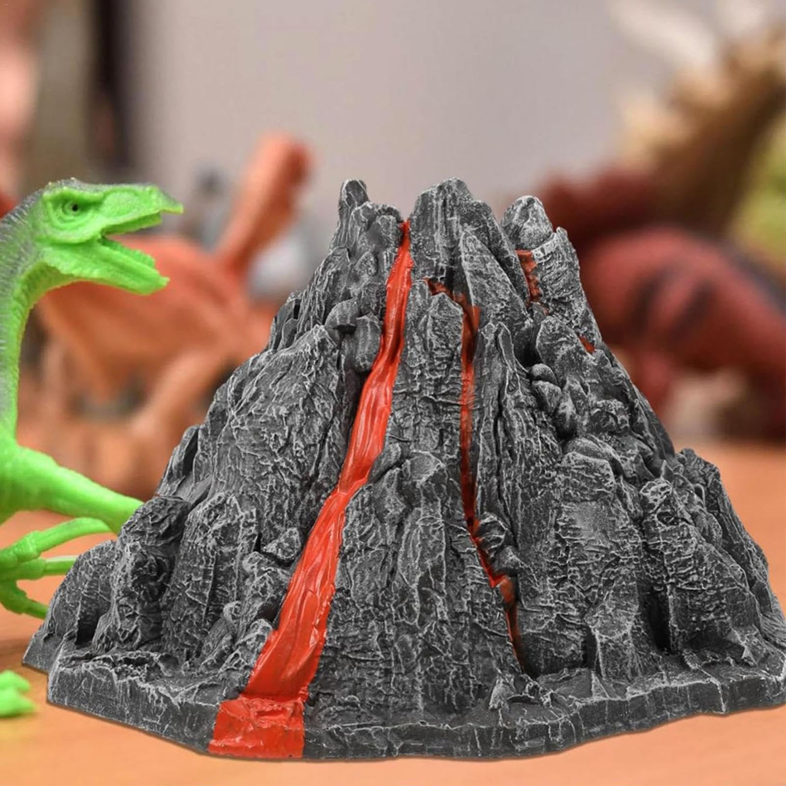 Amazon.co.jp: リアルな火山モデル、科学的な火山の風景モデル、教室で