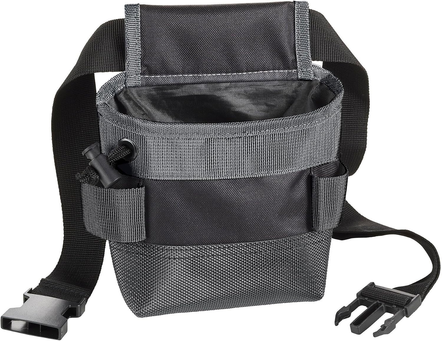 VELOFLEX 6900080 Tool Bag S, 20 x 21 x 5 cm, Multifunctional Bag, Tool Bag, Belt Bag, Black/Grey