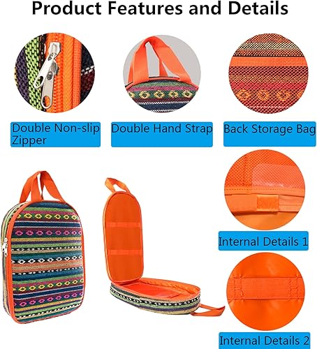 Miniatura 5 de Juego de utensilios de cocina para campamento, gran capacidad, portátil, para picnic, ideal para picnic, fiestas, viajes, camping, accesorios de