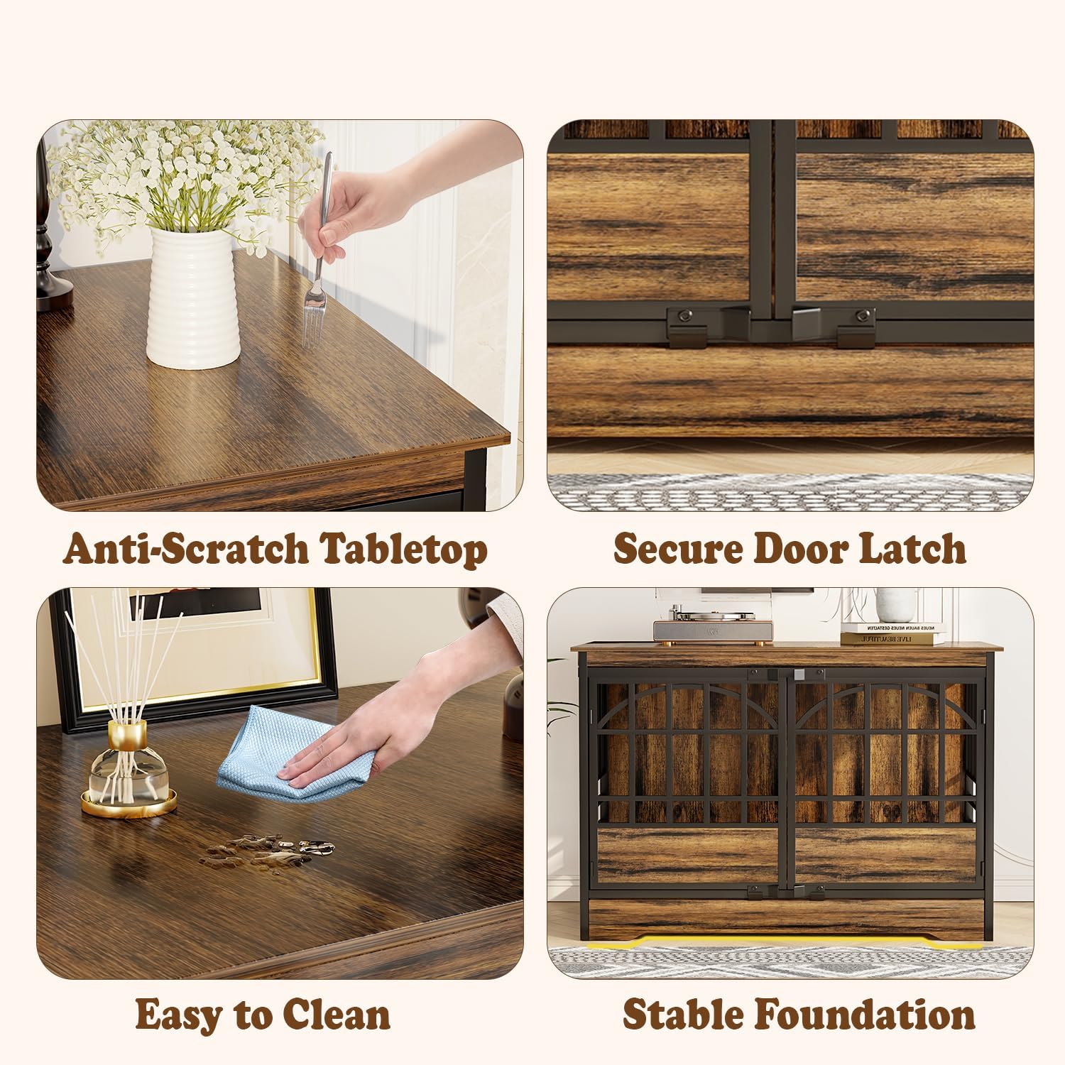 Transform Your Space: COZPAW 52" Dog Crate Furniture Review & Benefits