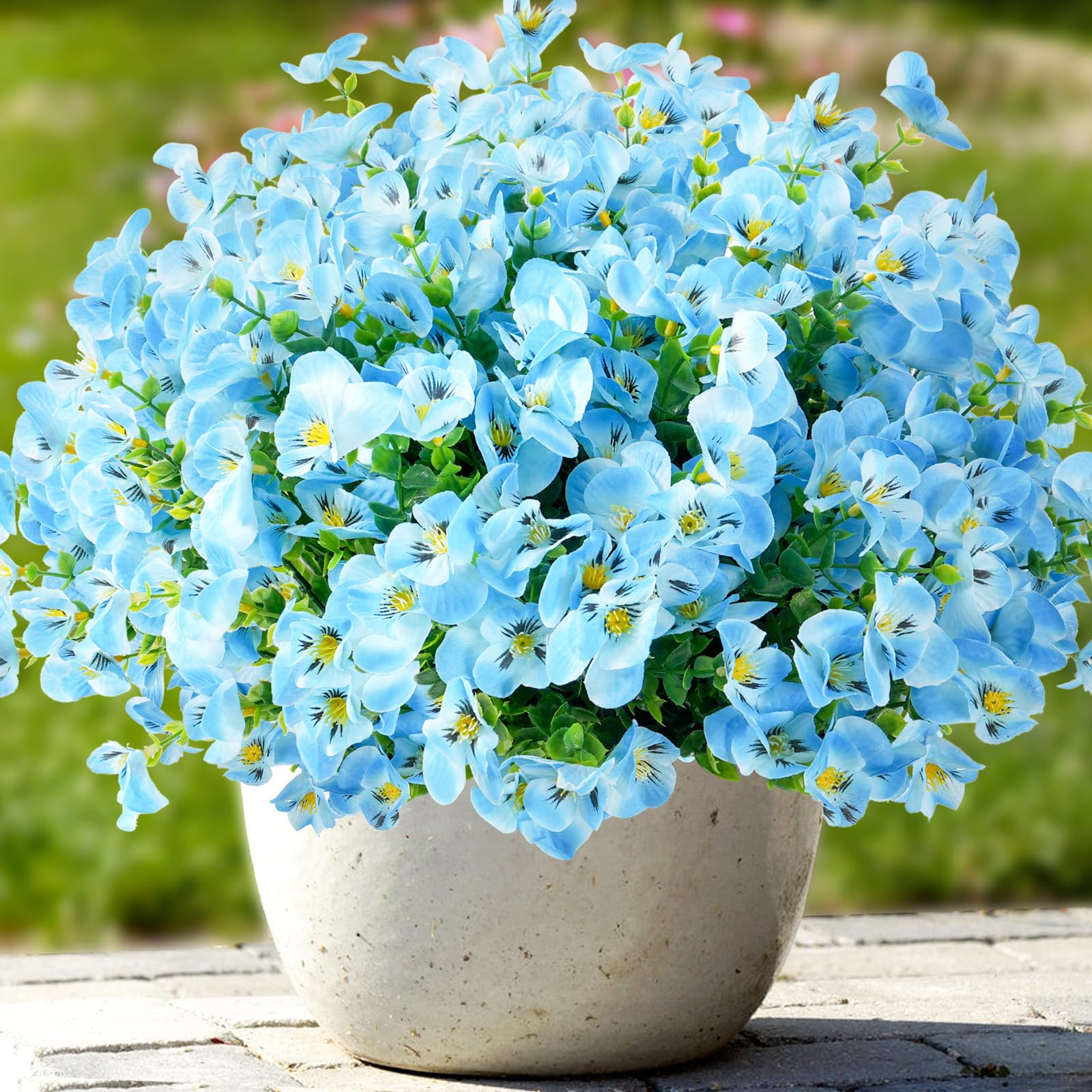 Amazon.com: Vemander Artificial Flower for Outdoors Fake Plants,16