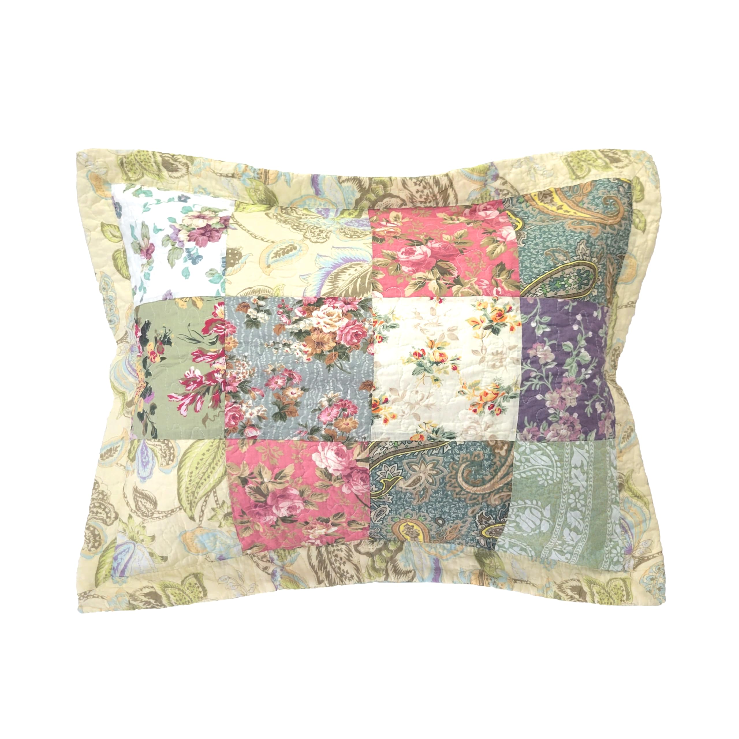 Greenland Home FashionsBlooming Prairie Sham-Multi, Standard 20x26-inch, MulticolorOEKO-TEX STANDARD 100