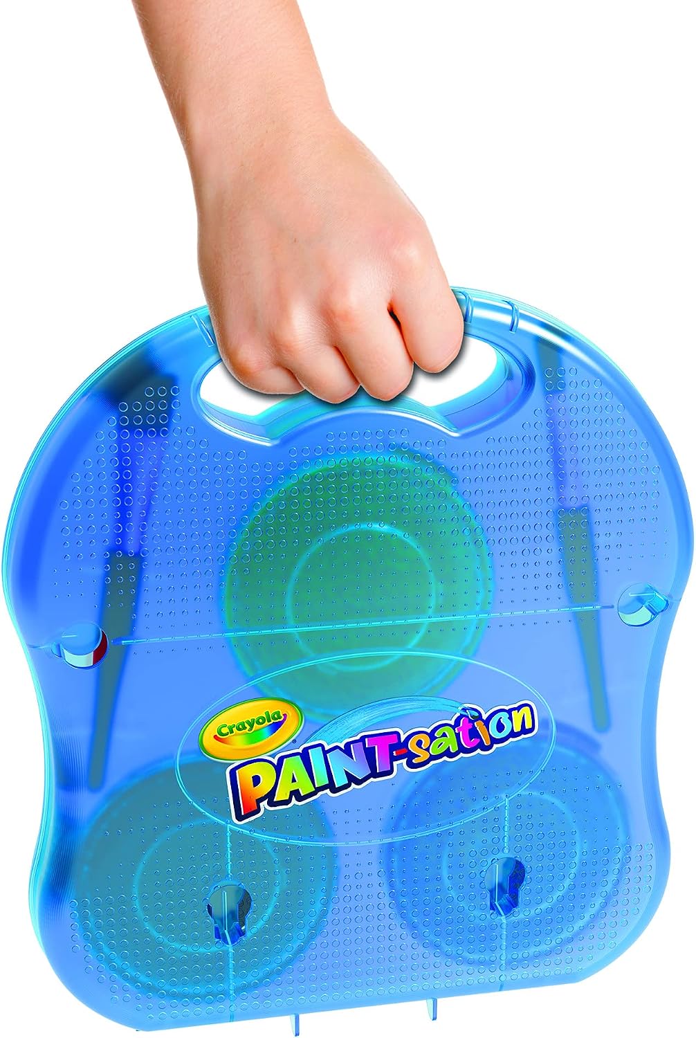 CRAYOLA Paint-sation: On The Go (Includes Carry Case, 3 No-Spill Paints & 2 Paintbrushes), Mixed Colours - Image 5