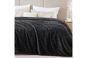 Luxurious King-Sized Throw Blanket: BEDELITE Fleece Gowns You in Comfort