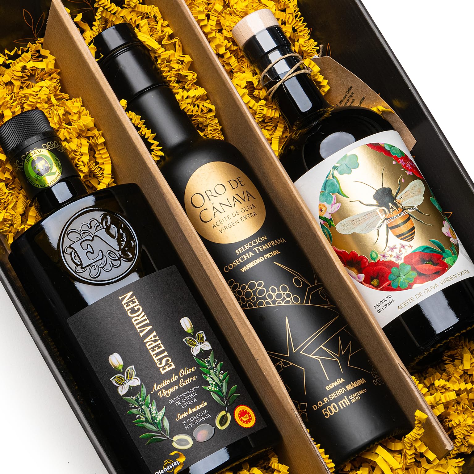 Mejores Aceites del Mundo Mario Solinas 2023 - Caja regalo 3x500 ml