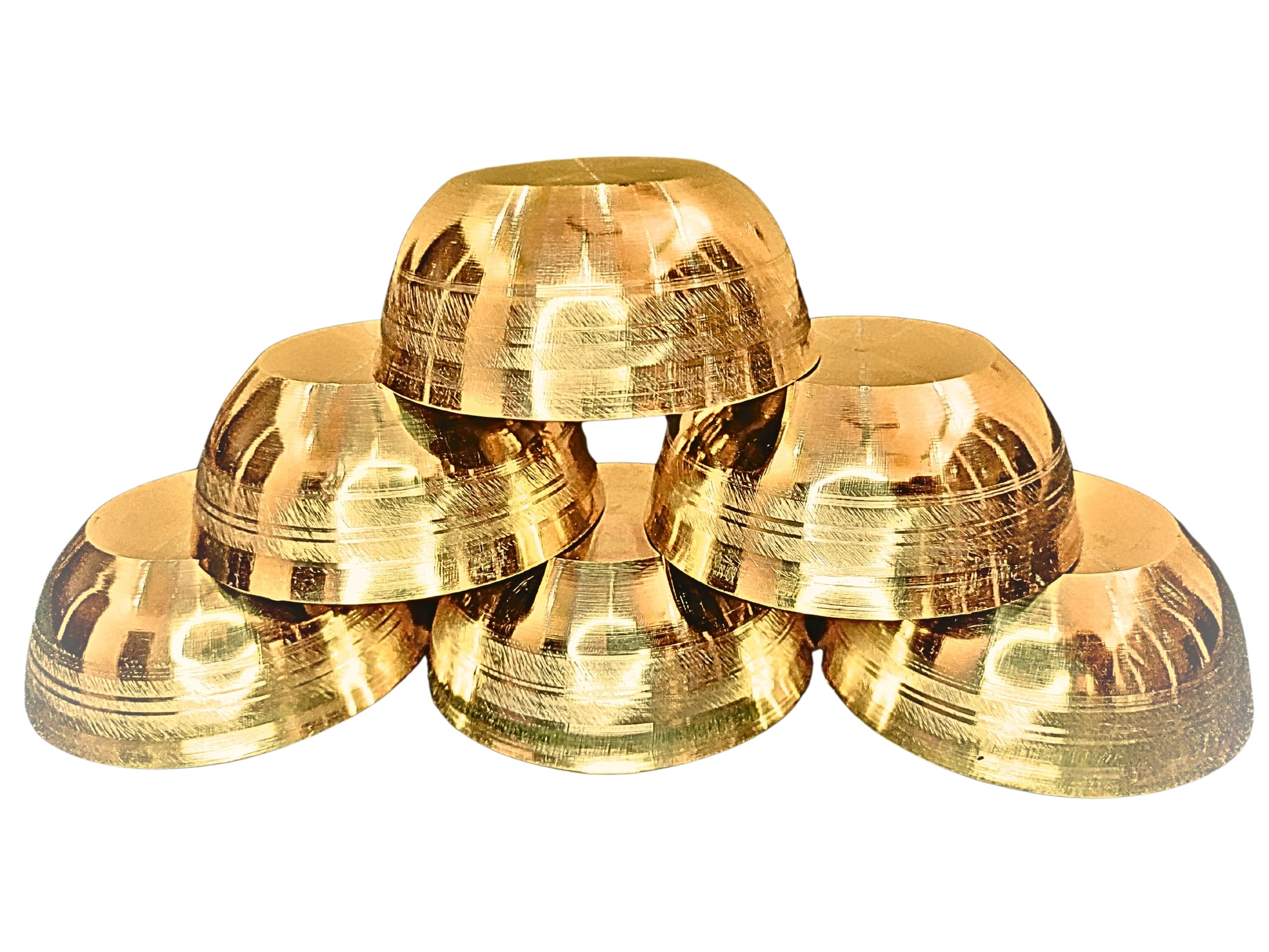 Kansa Bronze Bowls - Traditional Indian Servingware -11