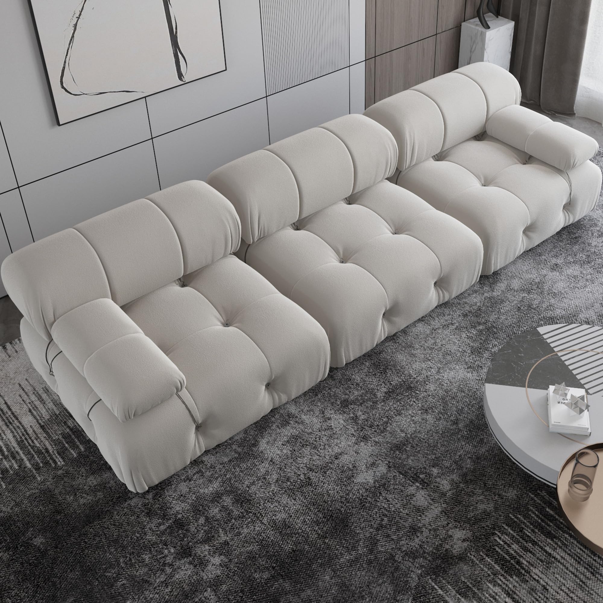 Sdorens Convertible Modular Sectional Sofa
