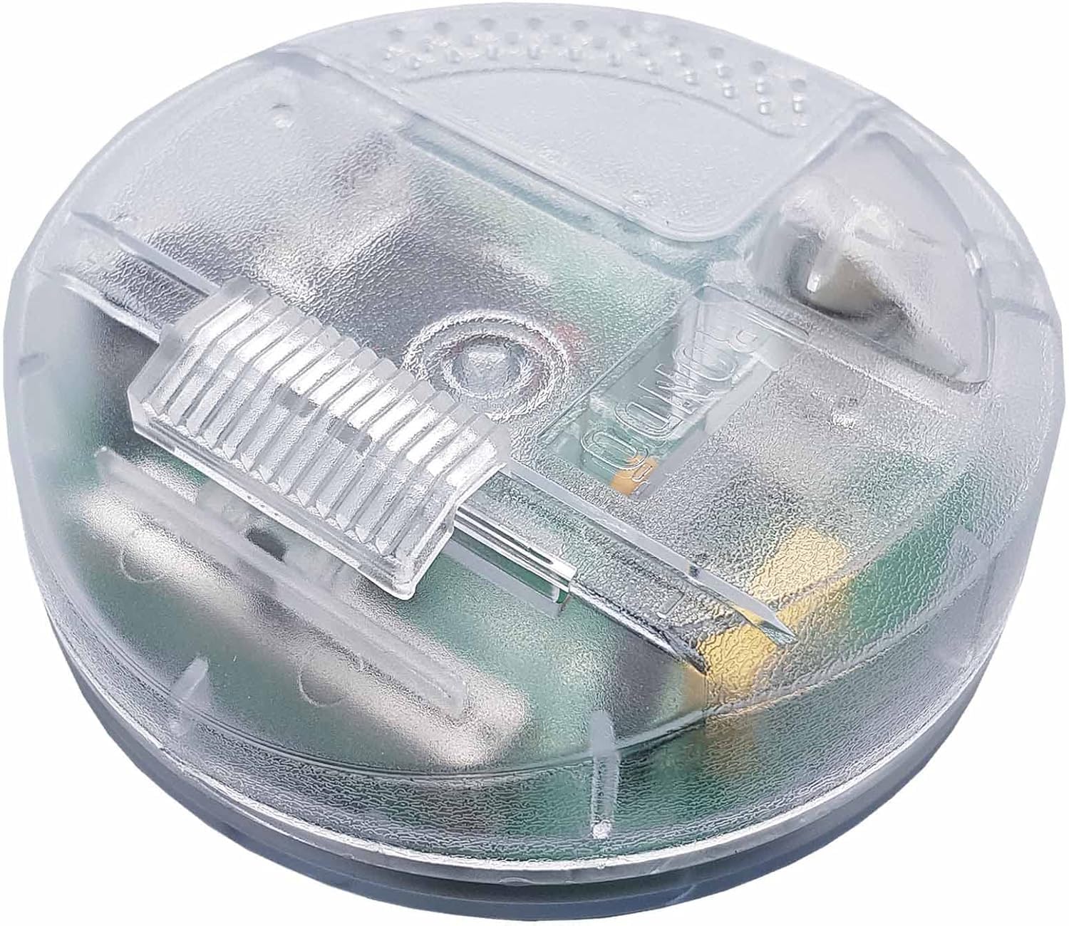 Schnurdimmer RL5640 Rondo Dimmer für LED und Halogenlampen, 4-100W, Halo 40-250, Dimmschalter Zwischenschalter stufenlos dimmbar rund transparent