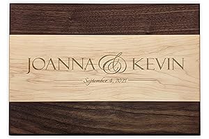 Two-Tone Personalized Cutting Board: Maple Wonder