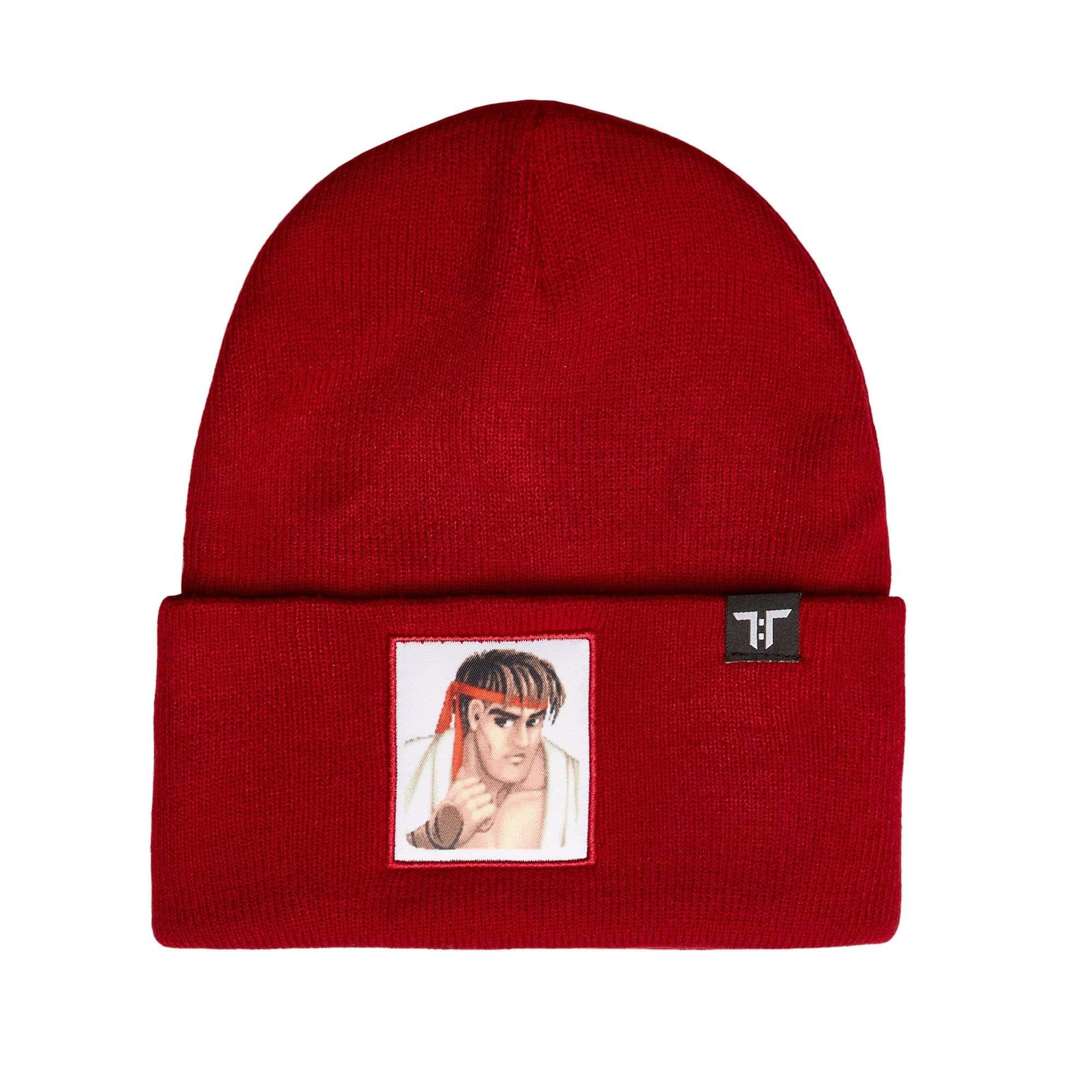 Tokyo Time "Street Fighter 2" Beanie Hat - Ryu Red