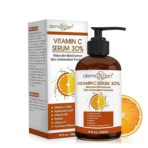 DermaXgen 30 suero de vitamina C para cara ácido hialurónico y vitamina E natural y orgánico antiarrugas y rejuvenecedor de la piel vitamina C para DermaXgen 30 suero de vitamina C para cara ácido hialurónico y vitamina E natural y orgánico antiarrugas y rejuvenecedor de la piel vitamina C para