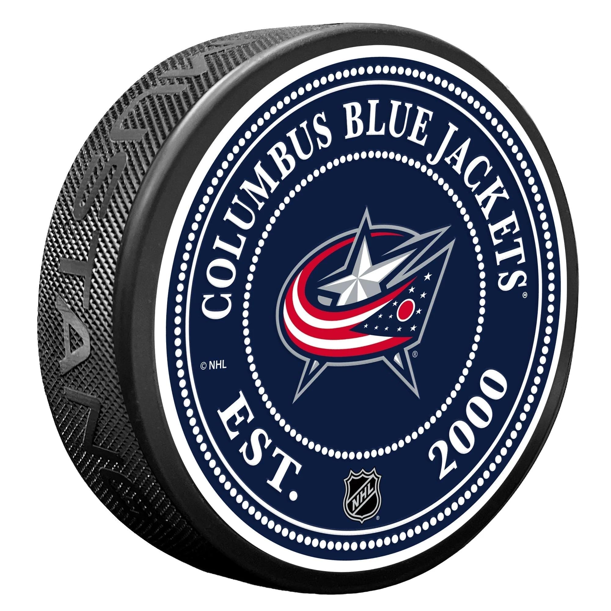 Sports Decor Columbus Blue Jackets Puck - Stud