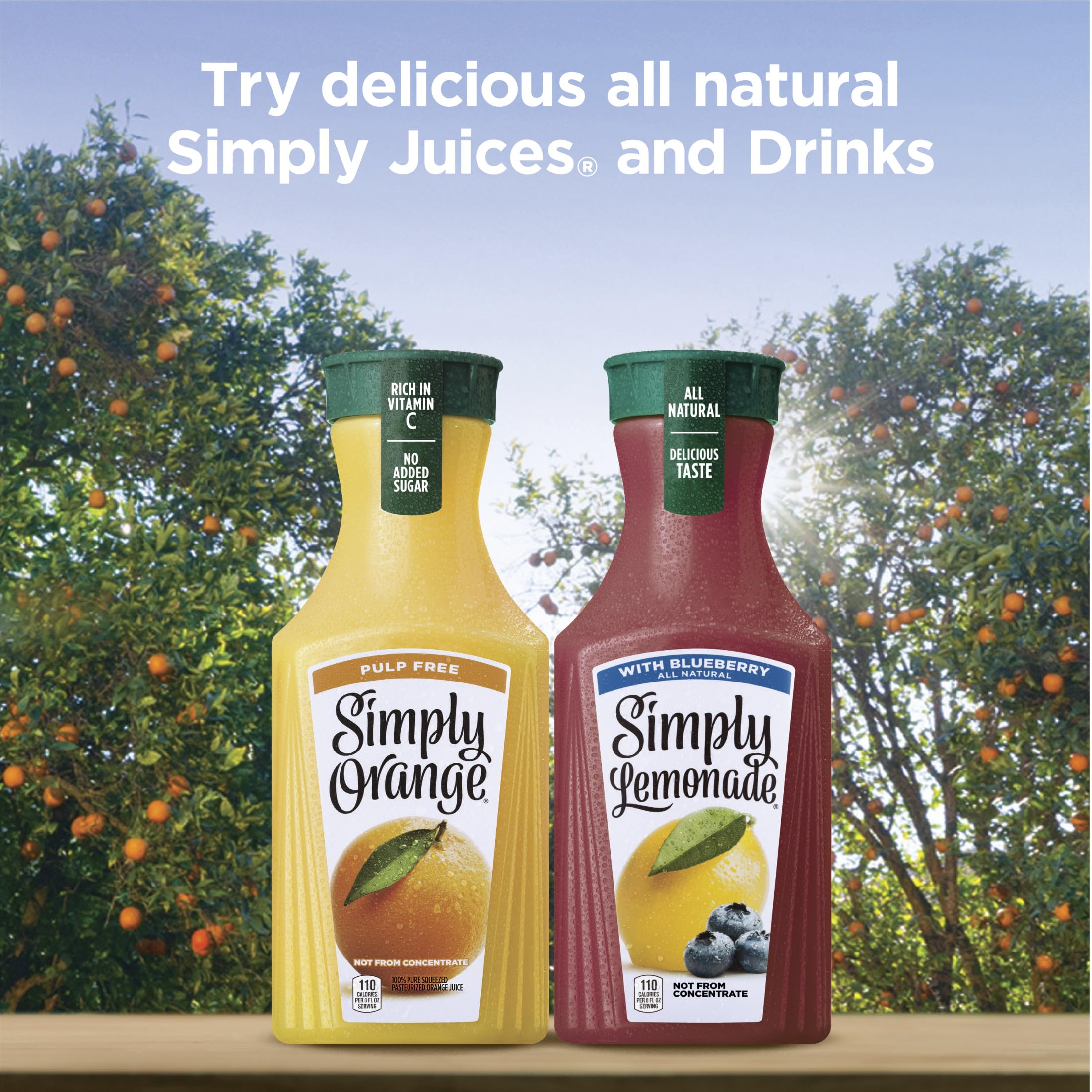 Simply Lemonade With Blueberry All Natural 52 Fl Oz Bottle