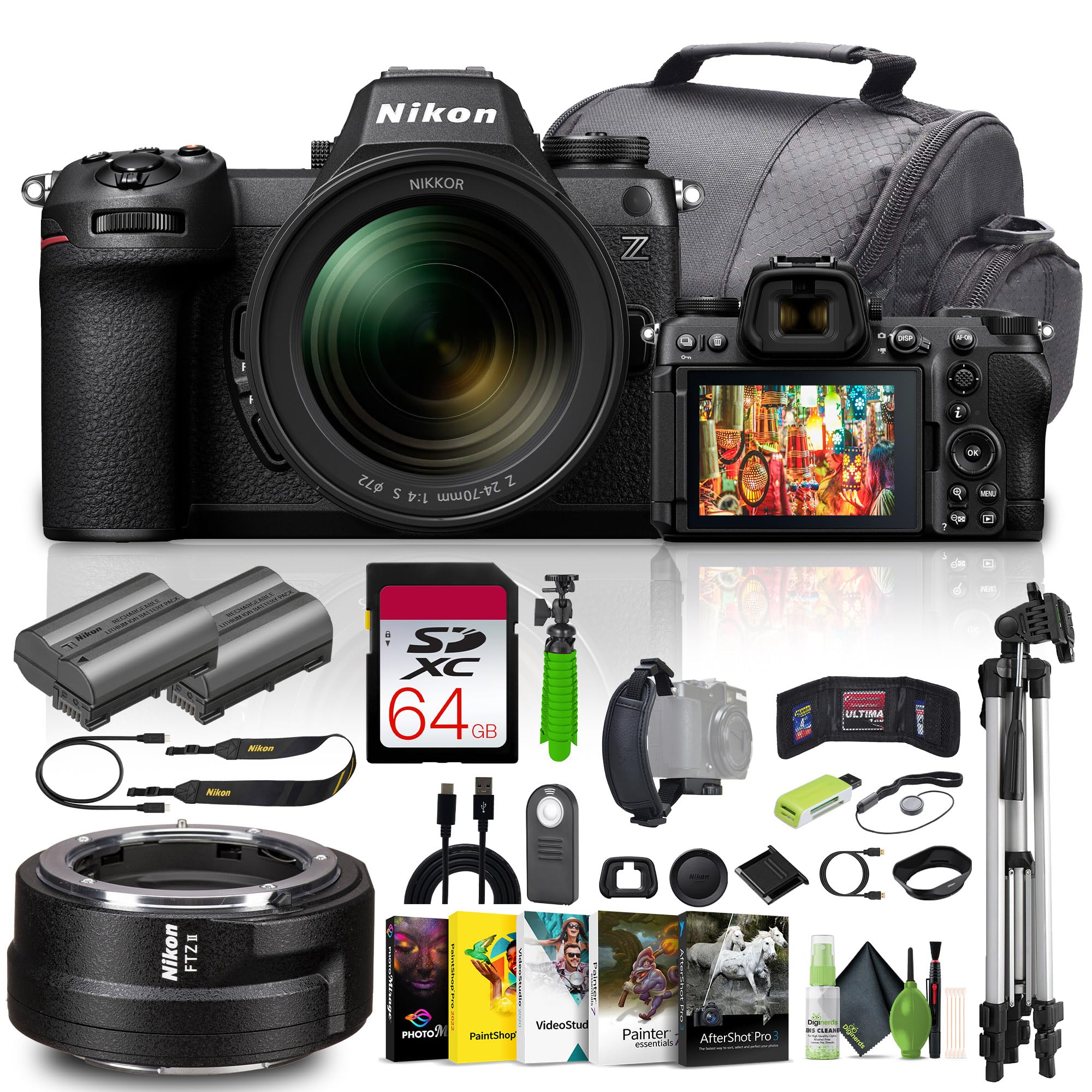 Amazon.com : Nikon Z6III FX-Format Z-Mount Mirrorless Camera with