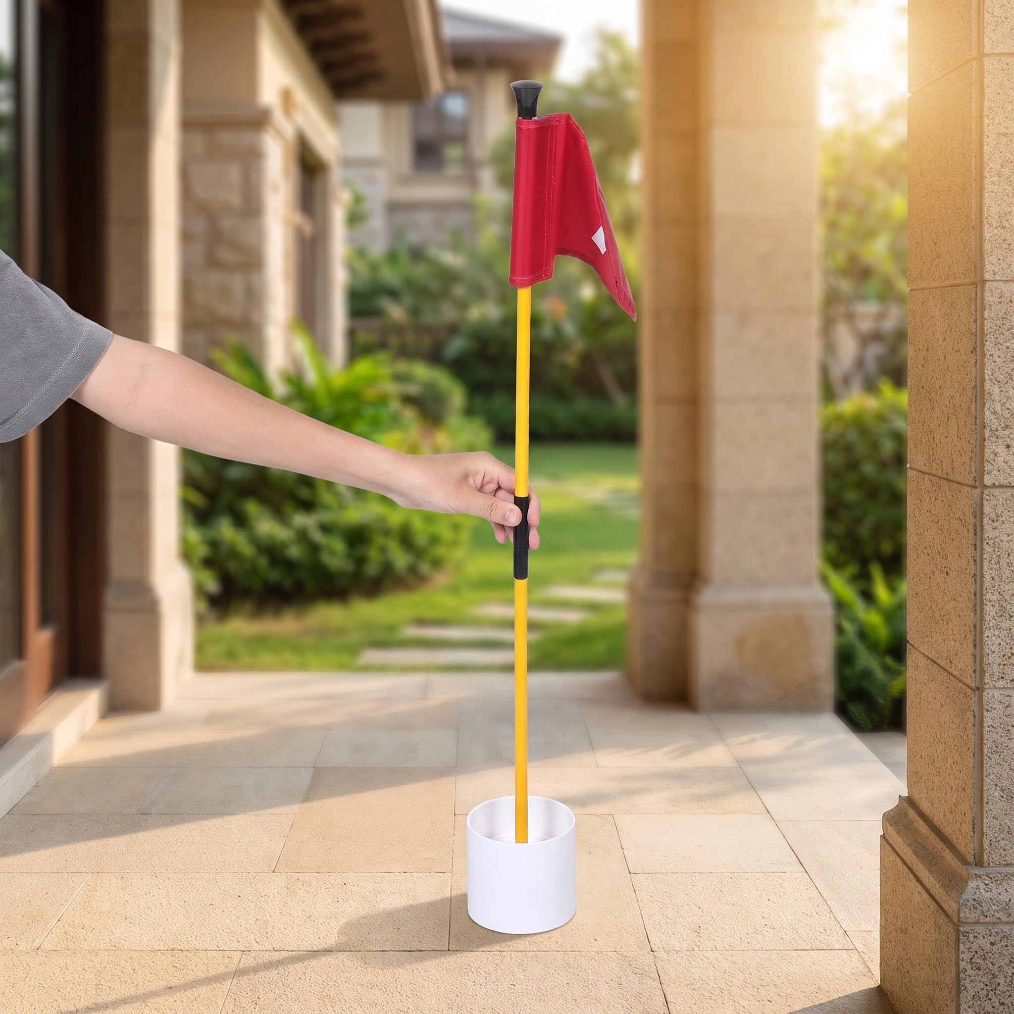 Didiseaon Golf-Flaggenstock, 83 cm (2,72 Fuß), Nummer 1, für das Putting