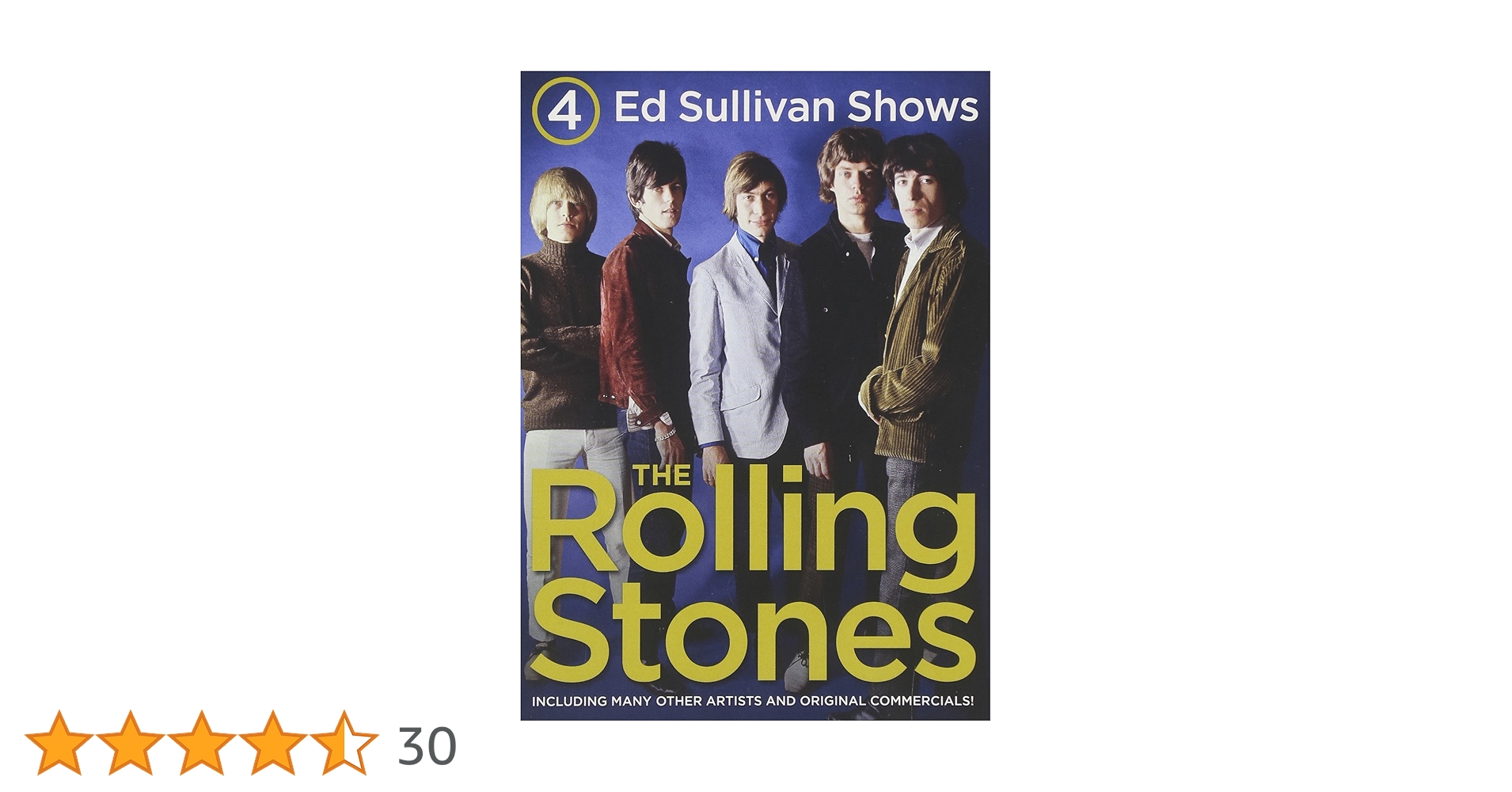 Amazon.co.jp: 4 Ed Sullivan Shows Starring the Rolling