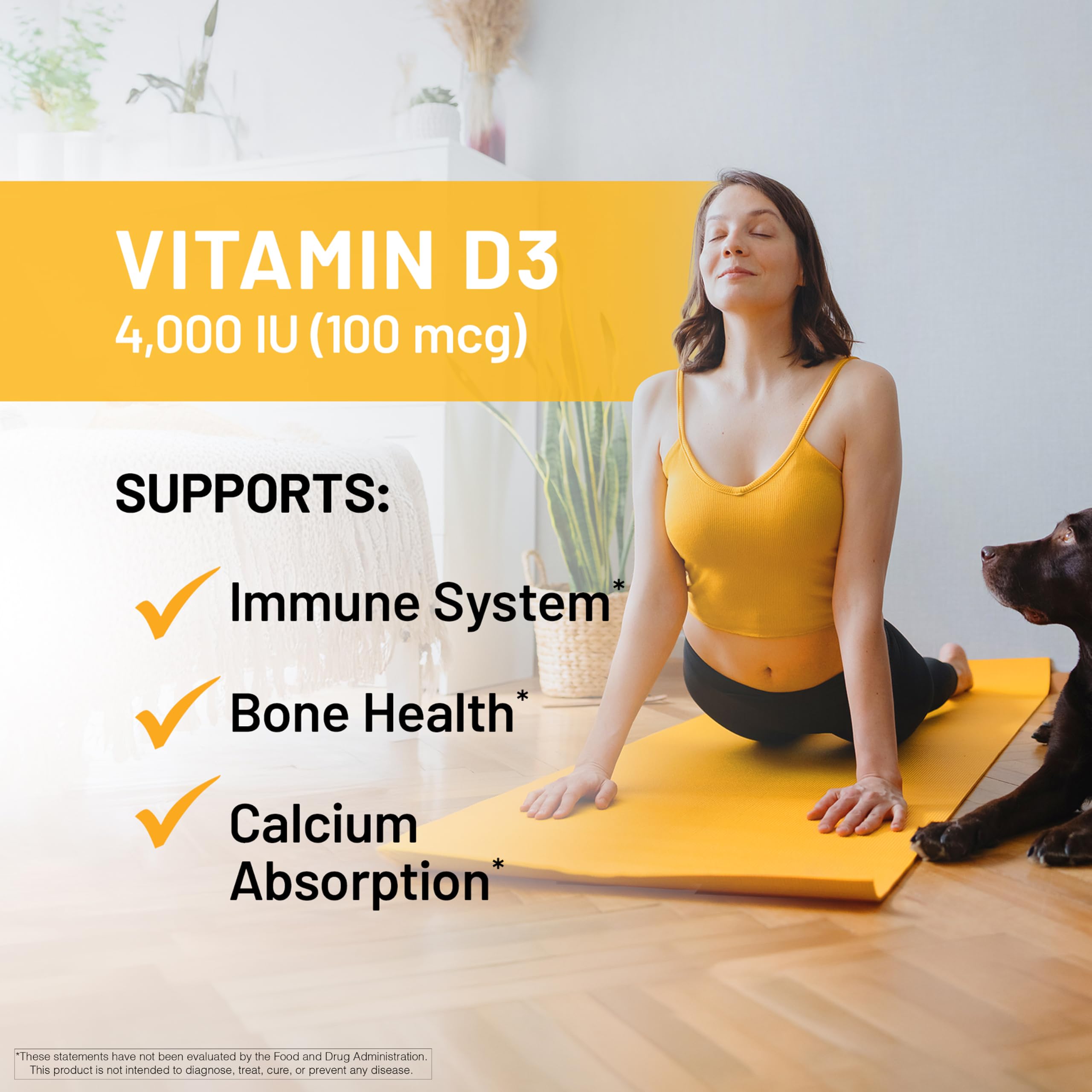 NatureWise Vitamin D3 4000IU Supplement, Immune Support, 360 Mini Softgels — Amazon image 2