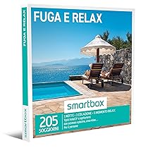 Smartbox – Fuga e Relax Cofanetto Regalo Coppia, 1 Notte con Colazione e 1 Momento Relax per 2 Persone, Idee Regalo Originale, Taglia unica