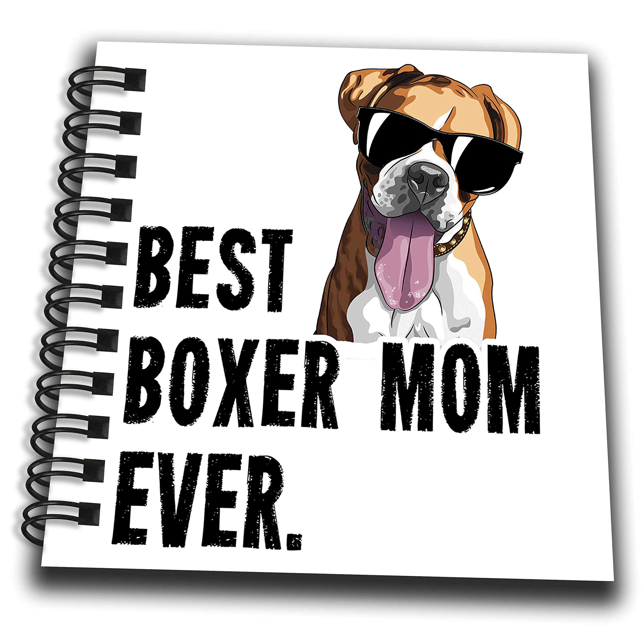 Bloc-notes Boxer Mom exprimez votre amour pour votre chien allemand 4x4