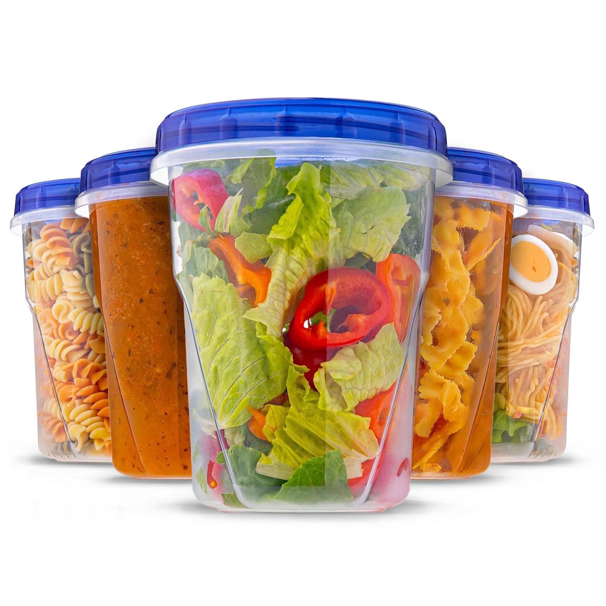 Ziploc Twist N Lock Containers ELEGANT DISPOSABLES 16 Ounce
