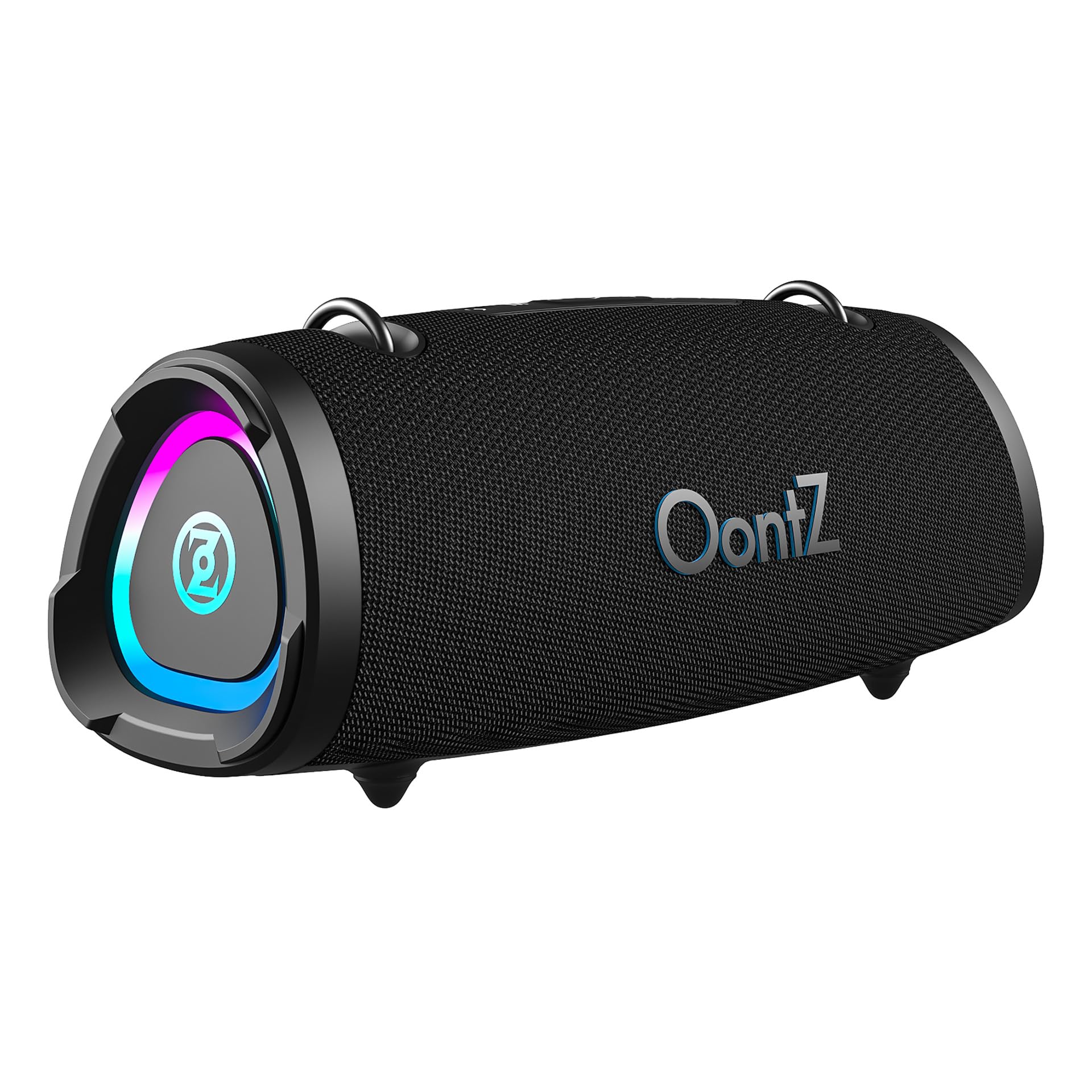 OontZ Angle 3XL (2nd Gen) - Waterproof Bluetooth Speaker, 120 Watts, High Quality Sound & Bass, 100ft Wireless Range, Dual Pairing, Beat Driven Light Show