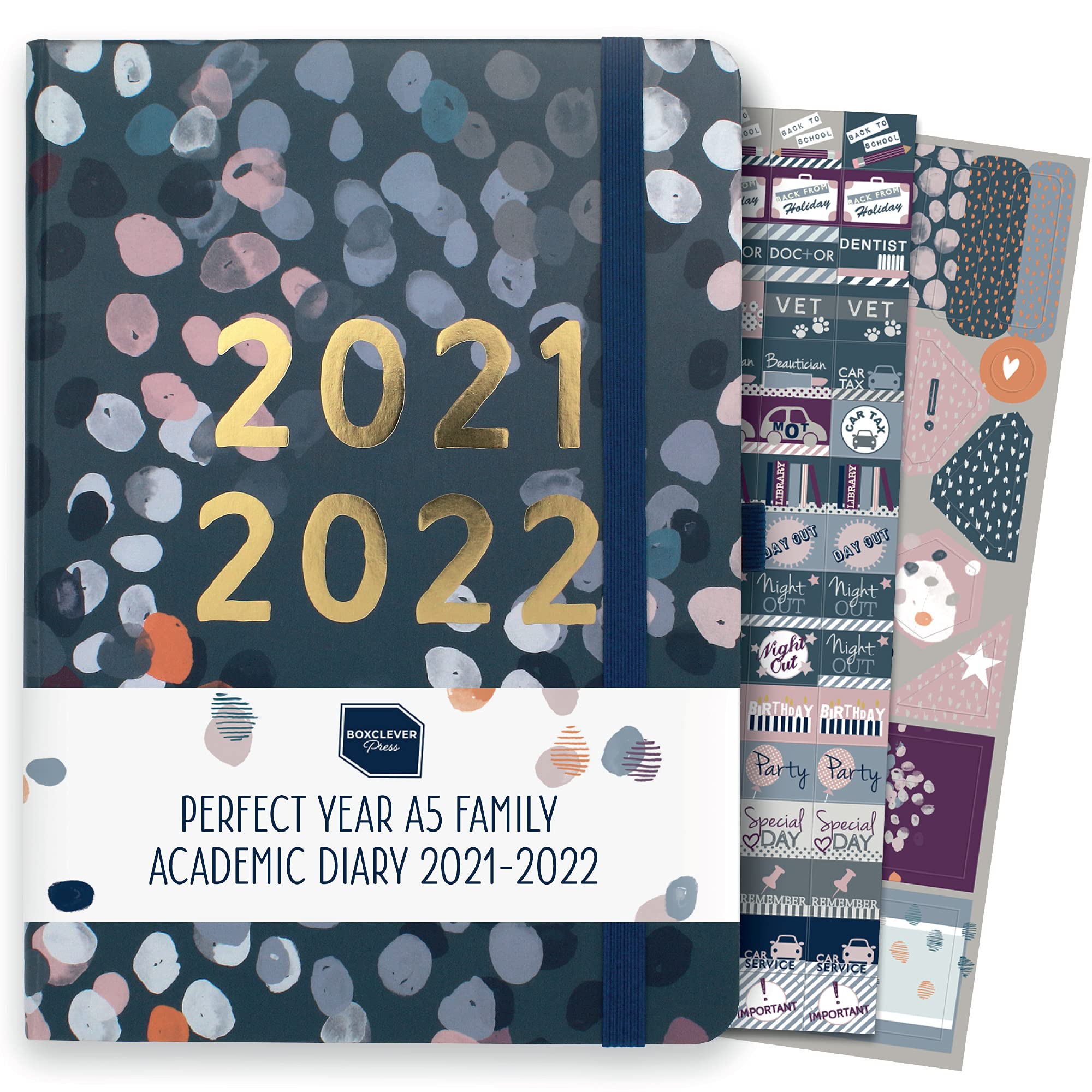 Buy Boxclever Press Perfect Year Luxury Family Planner 20212022 Diary