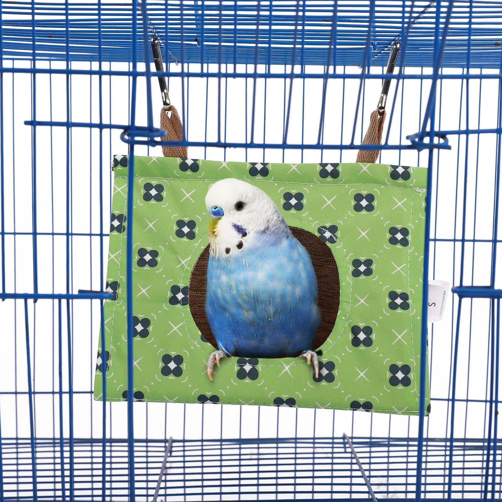 Vogelnest Hängematte Aus Plüsch – Käfigzelt Für Papageien, Sittiche & Kleine Vögel