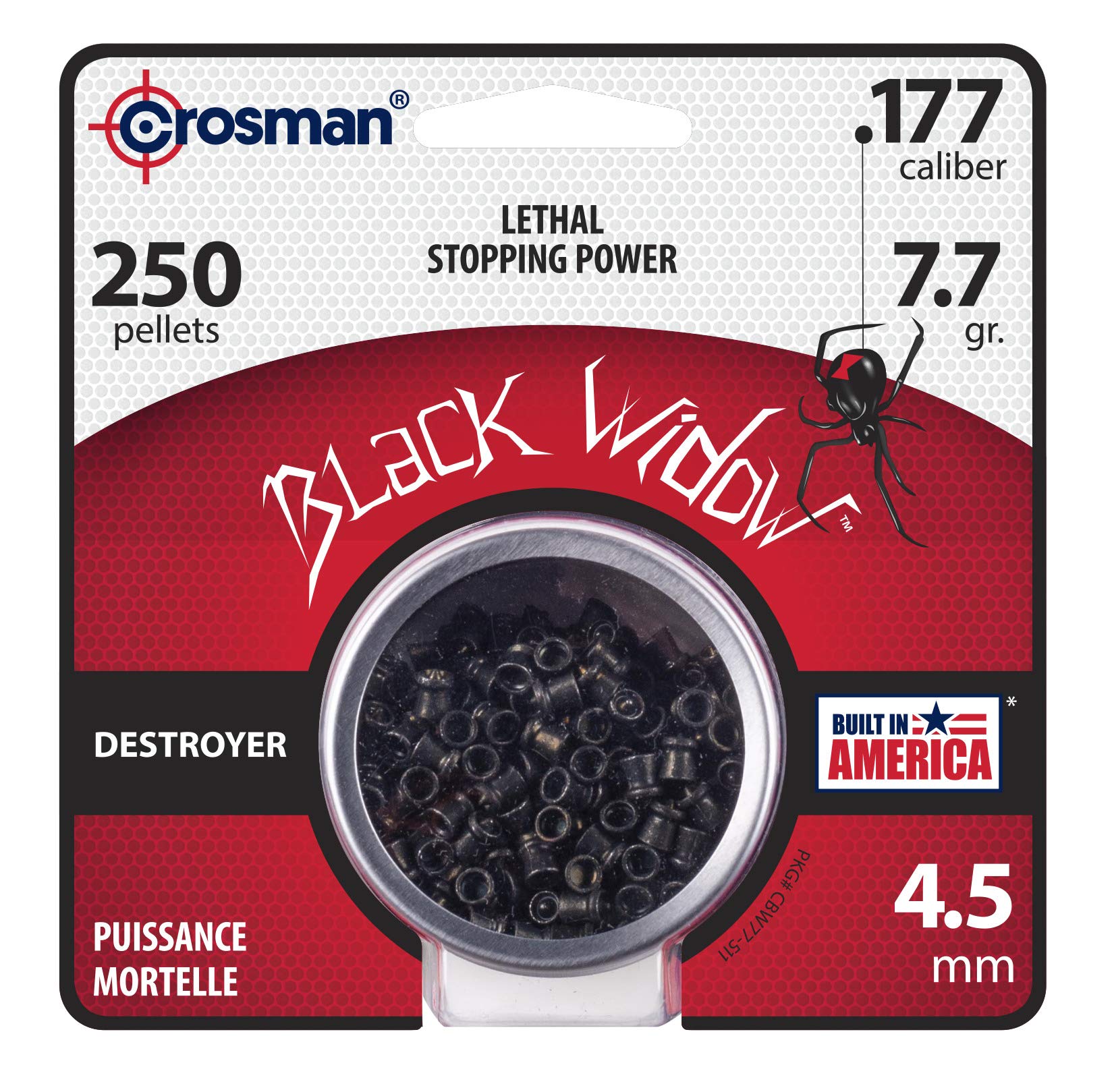 Crosman Premier™ Black Widow Pellet in PDQ