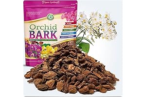OMRI Listed Organic Orchid Potting Bark- Premium Fir Bark Chunks