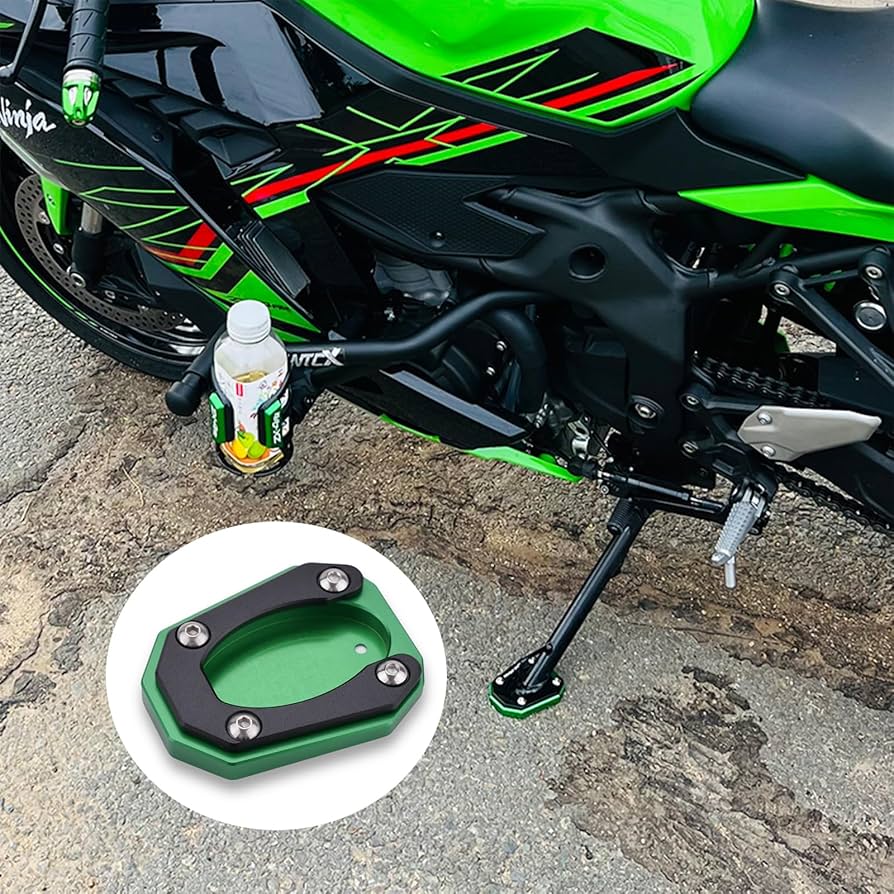 Amazon | バイク用 サイドスタンド プレート 対応車種 カワサキ