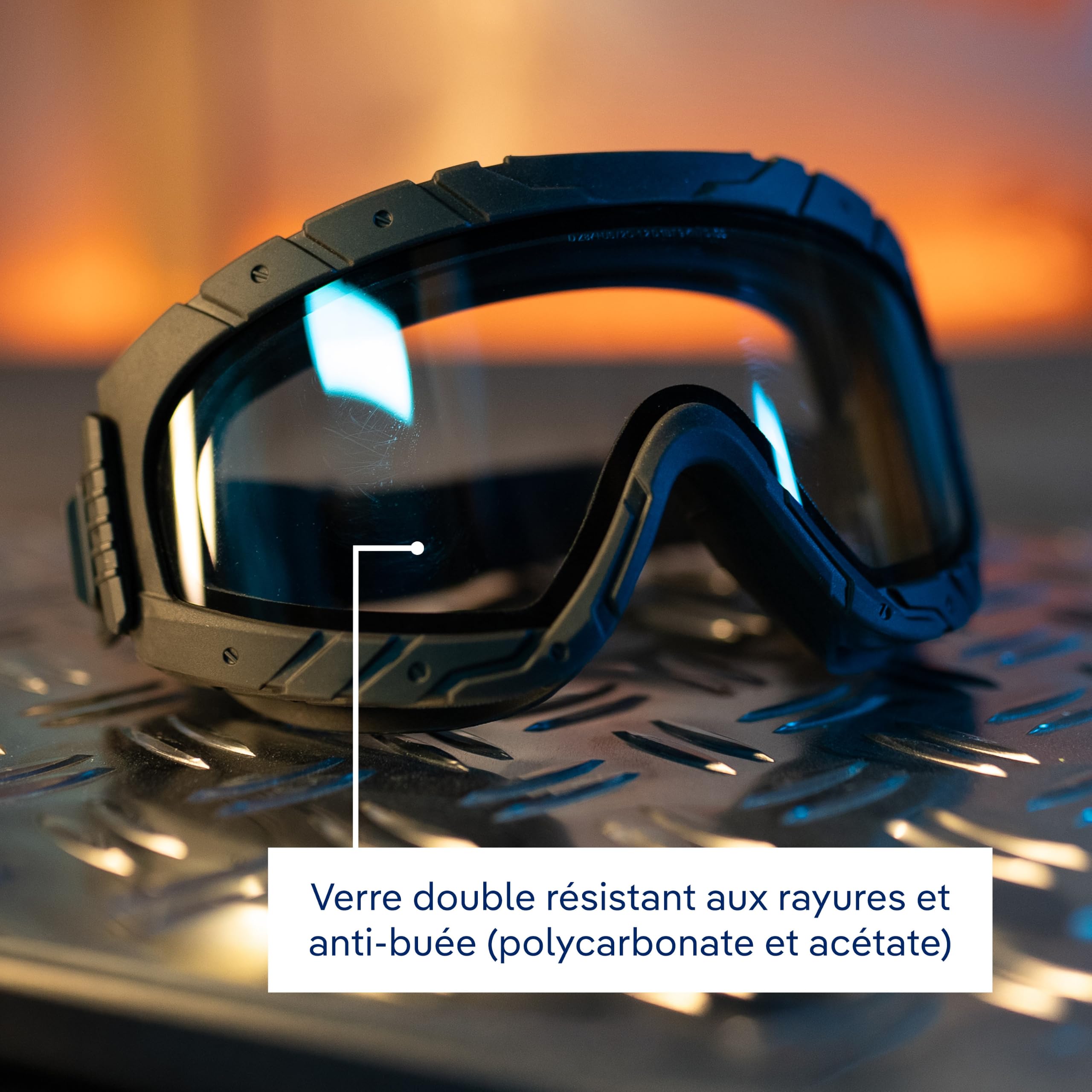 Dräger X-plore 3500 Demi-masque - Fumées Incendie - ABEK1Hg-P3 Filter - M