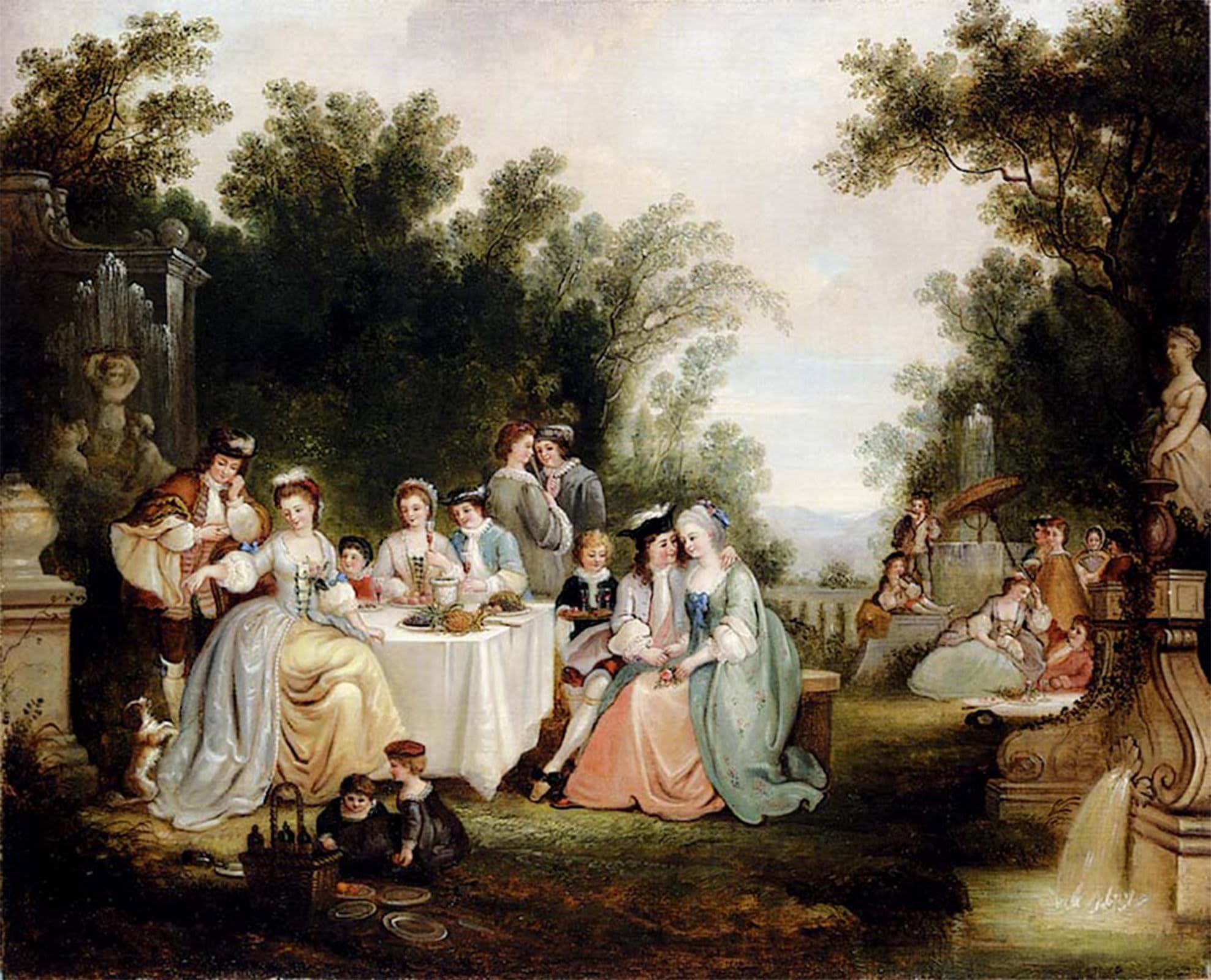 Serendipitp No Frame Abstract Painting Mural Print Picture Wall Decor Painting The Wedding Feast Henry Andrews Vintage Wall Artwork For Home Decor 60X90cm