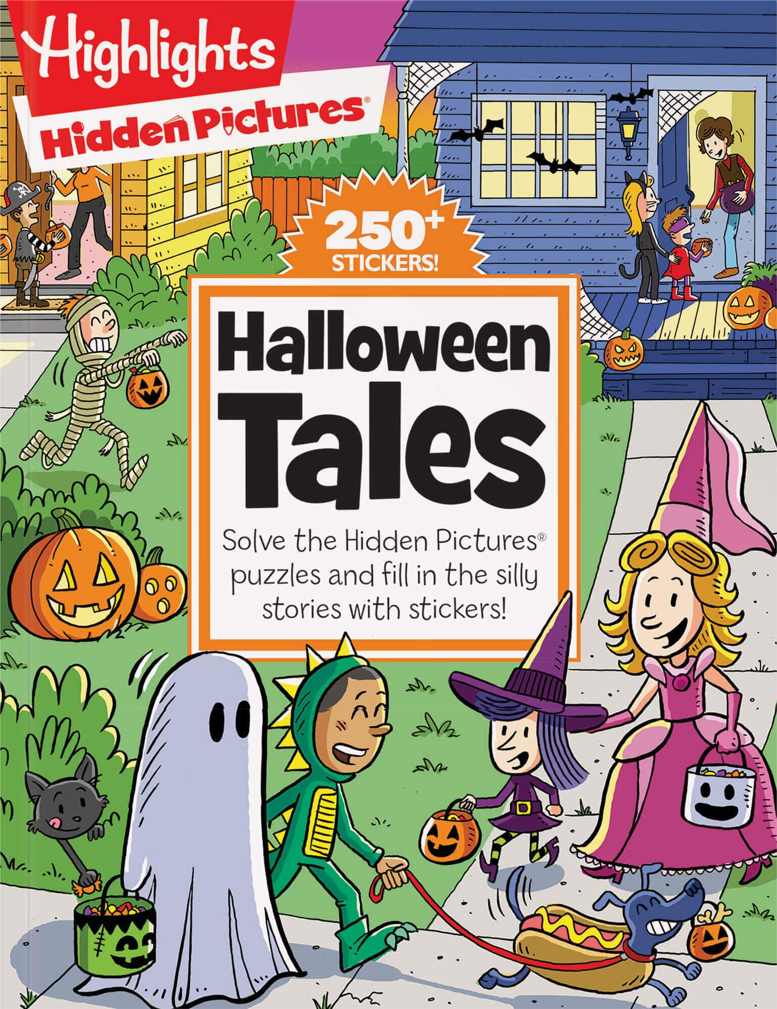 Halloween Tales: A Fill-in-the-Blank Halloween Kids Book with 48 Pages of Stickers, Stories and Hidden Pictures Puzzles for Silly Laughs (Highlights Hidden Pictures Silly Sticker Stories)