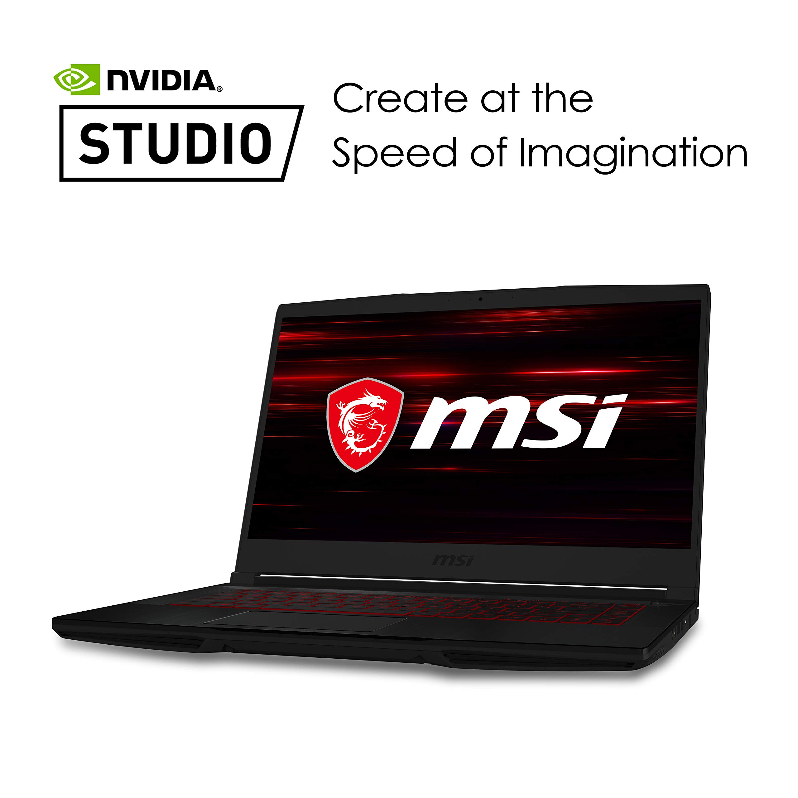MSI GF63 Thin 10SCSR-019IN Intel Core i7-10750H 10th Gen 15.6