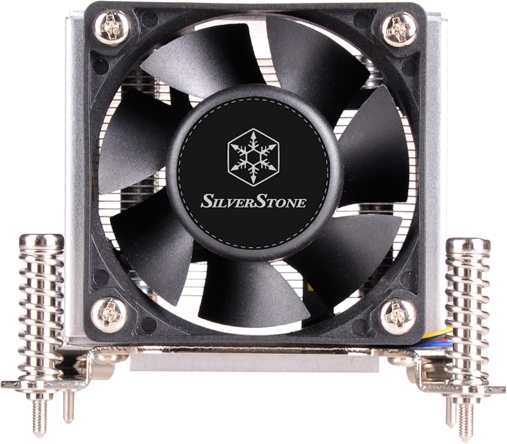 SilverStone Technology AR09-115XS 2U Rackmount Server/Small Form Factor Intel CPU Cooler with Screw Bracket thumbnail 3