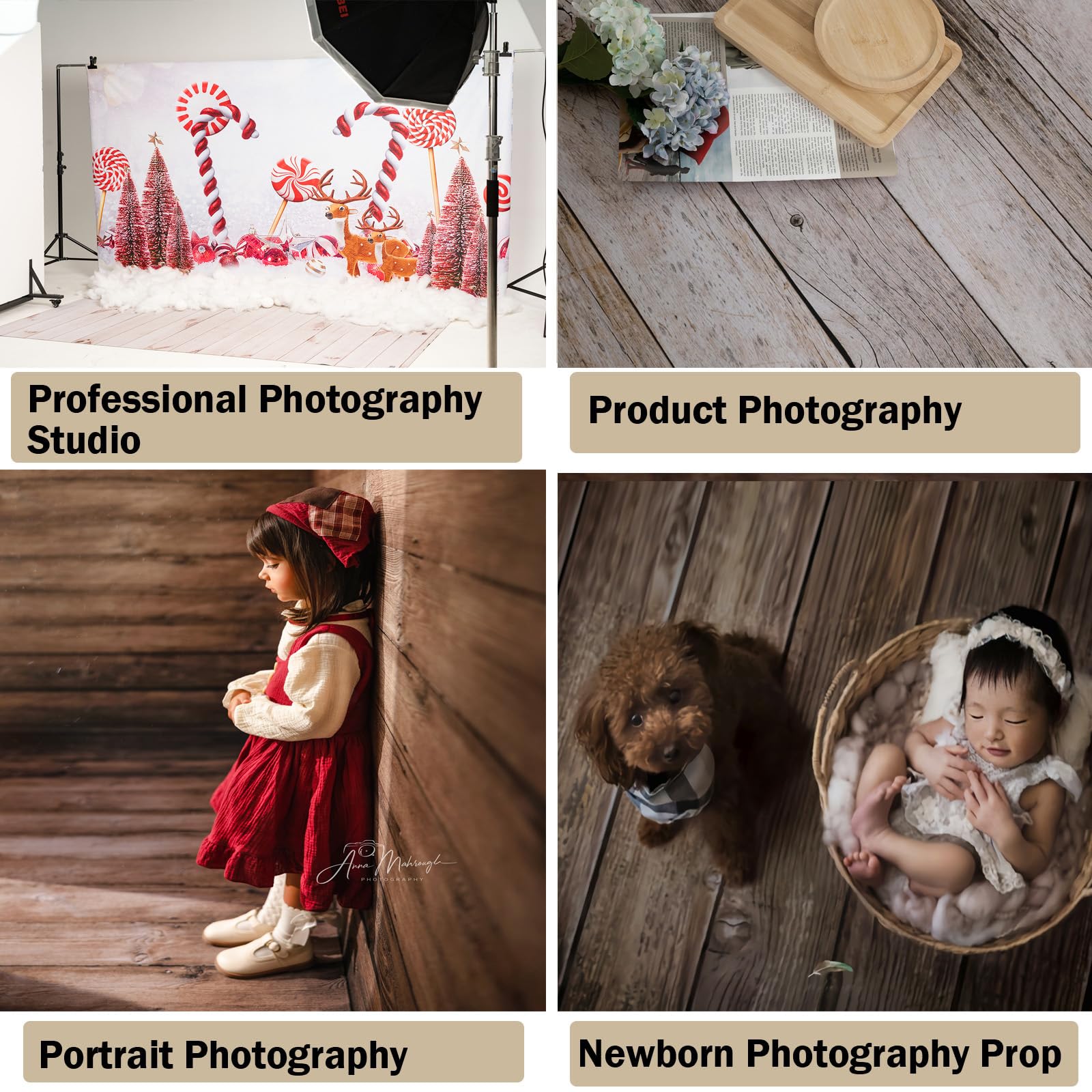 Amazon | Kate 写真撮影用フロアマット ゴム製 写真撮影用マット