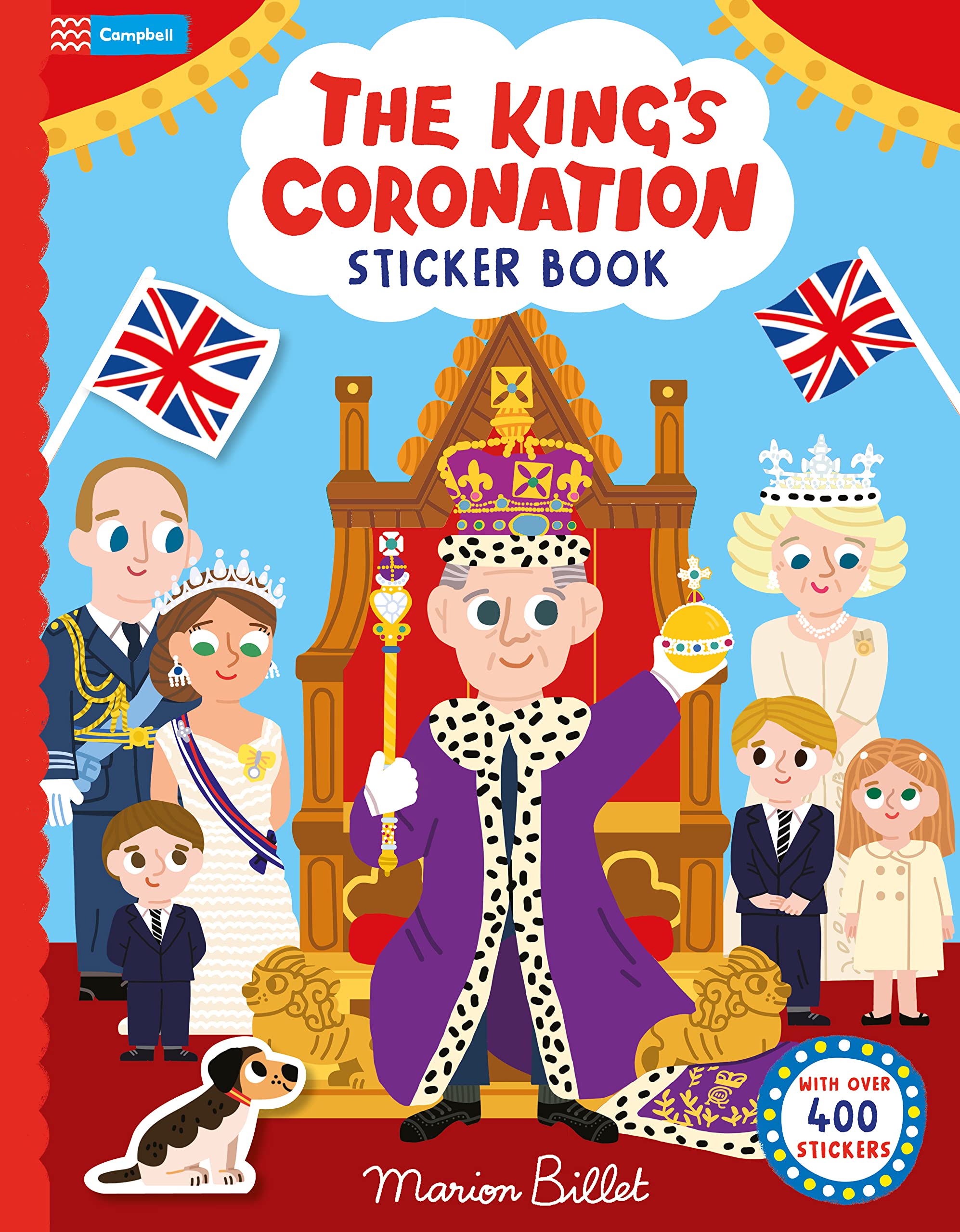 The King's Coronation Sticker Book (Campbell London)