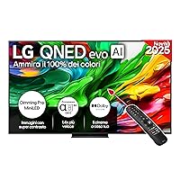 LG QNED evo AI QNED86 TV 75 pollici, Smart TV 4K