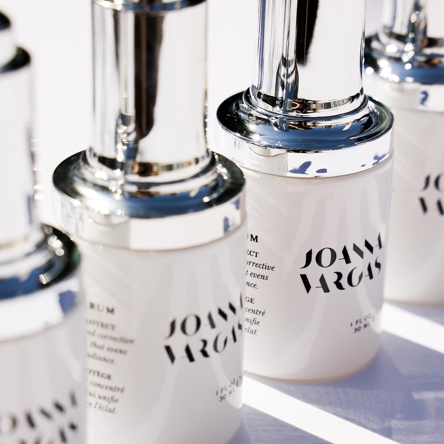 Joanna Vargas Vitamin C Serum for Face with Squalane Oil - Collagen Boosting Facial Serums for Aging Skin - Rescue Vit C Serum for Face - Hydrating Serum to Enchance Skin Texture & Boost Radiance