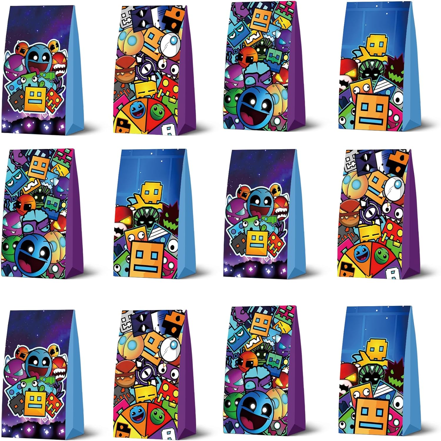HONGHO 12 Cartoon Game Birthday Party Supplies – Favor Bags, Candy & Goodie Bags for Kids’ Cartoon Game Party Decorations HONGHO 12 Cartoon Game Birthday Party Supplies – Favor Bags, Candy & Goodie Bags for Kids’ Cartoon Game Party Decorations