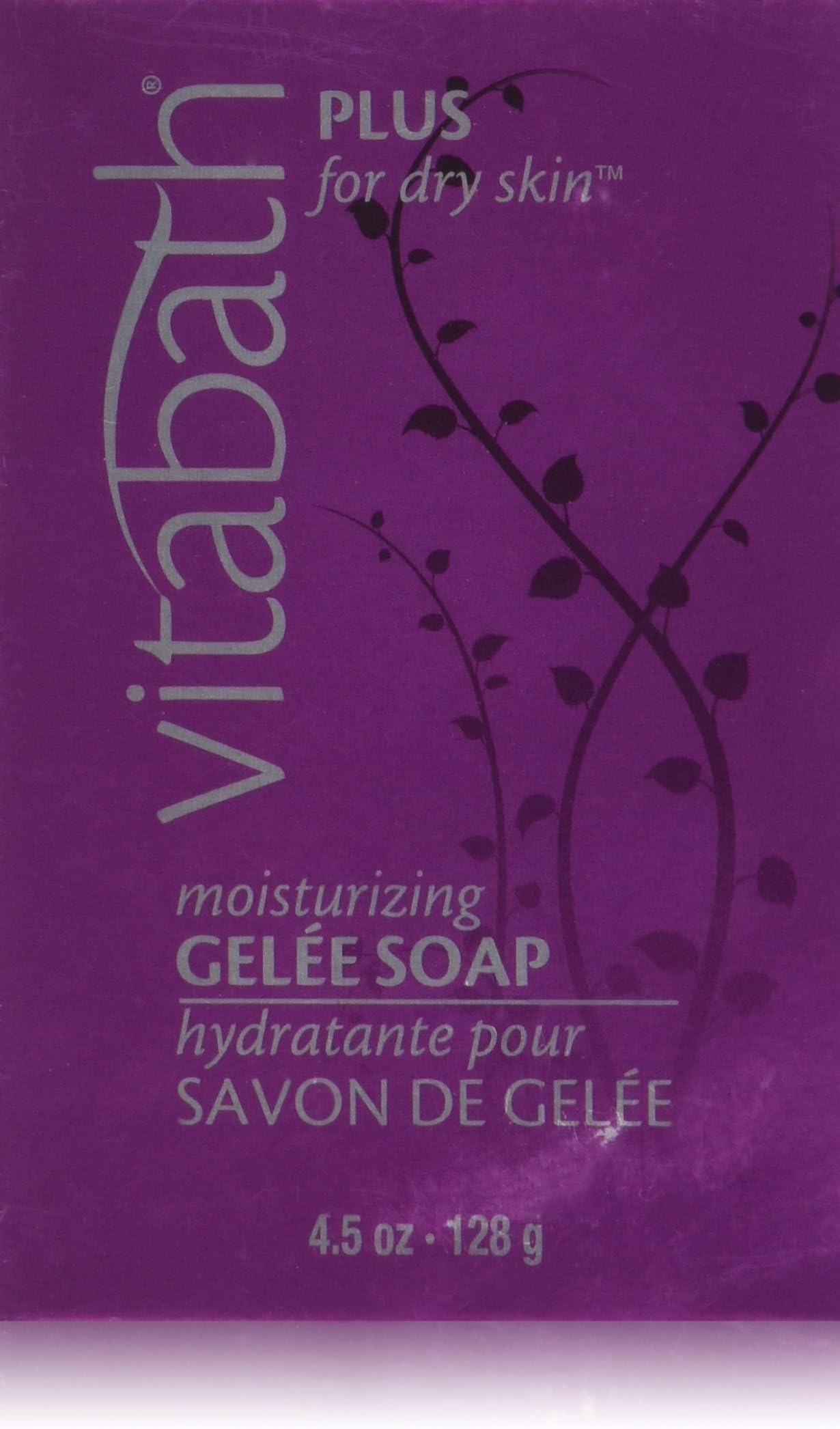 Vitabath Gelee Soap, Moisturizing, Plus For Dry Skin, 4.5 Ounce
